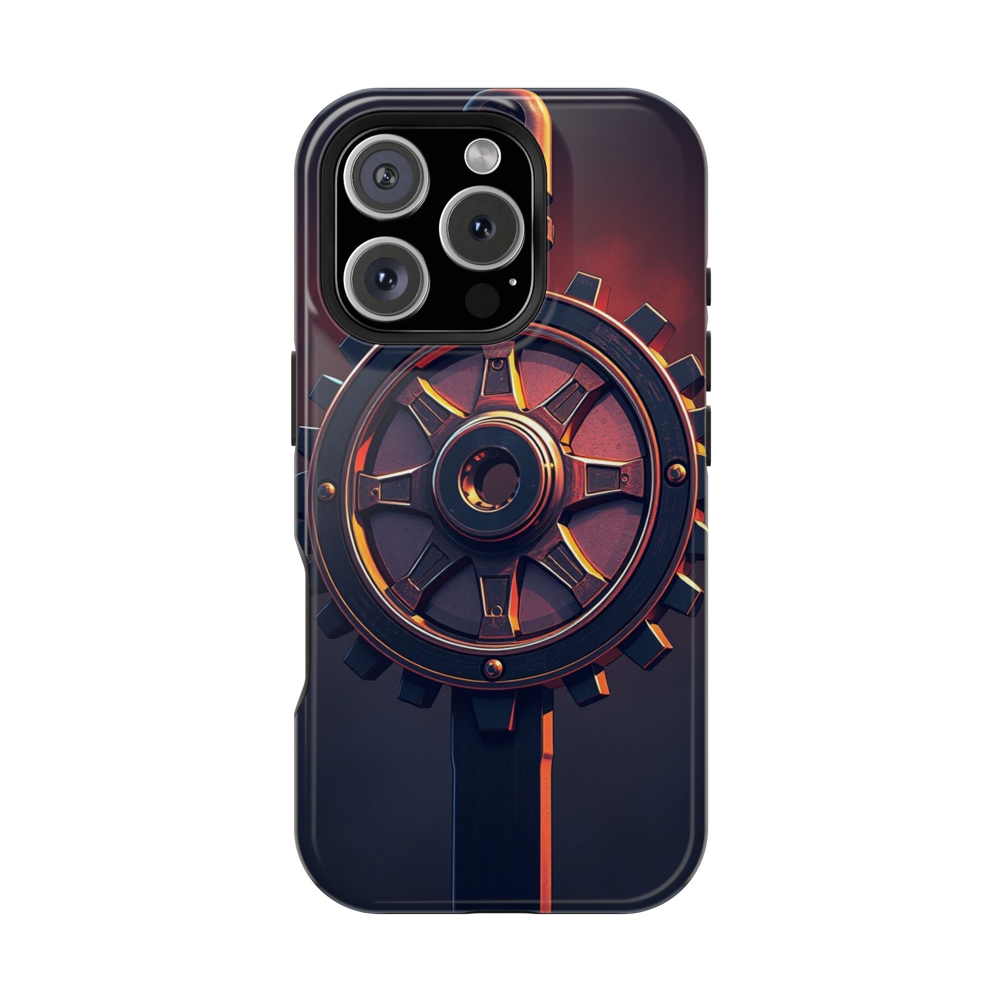 iPhone Rotary Electric Art Phone Bold Modern Everyday Snap Case · iPhone Case