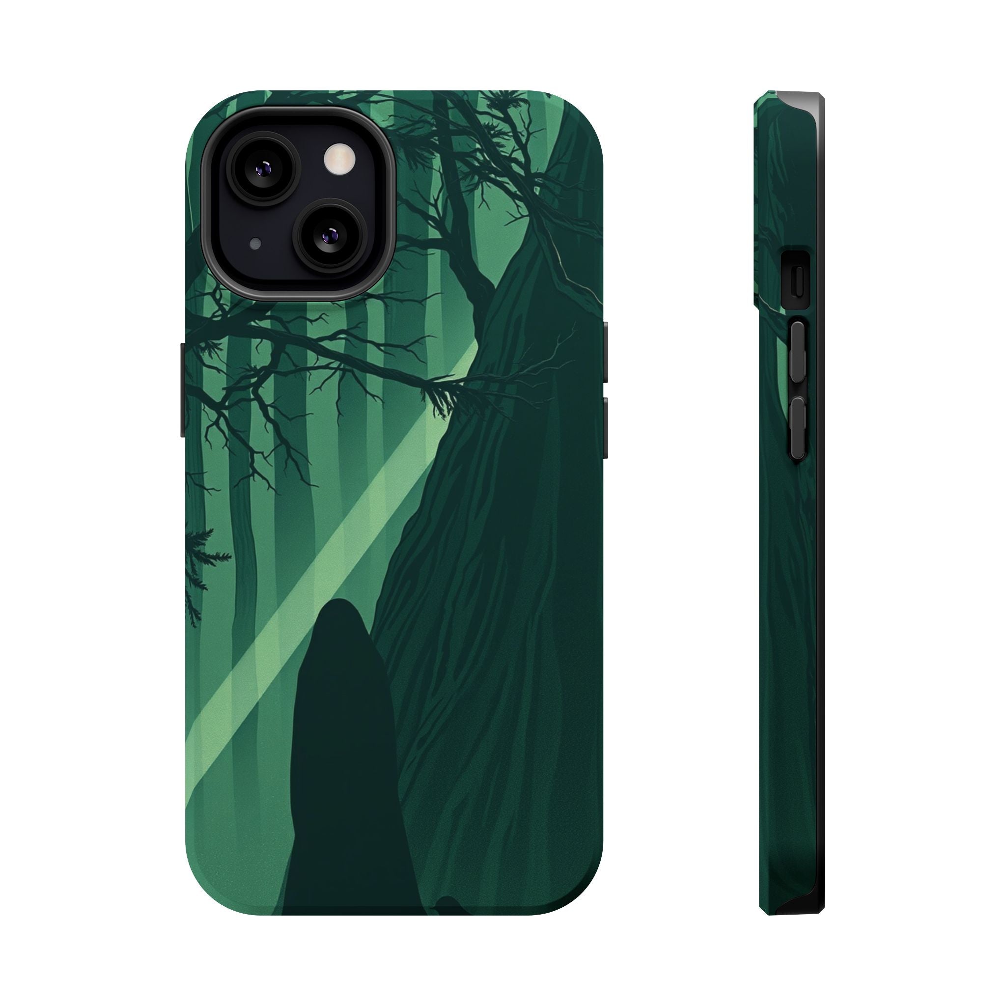 iPhone Sage And Ivory Dark Forest Spirits Slim Everyday Designer Case · iPhone C