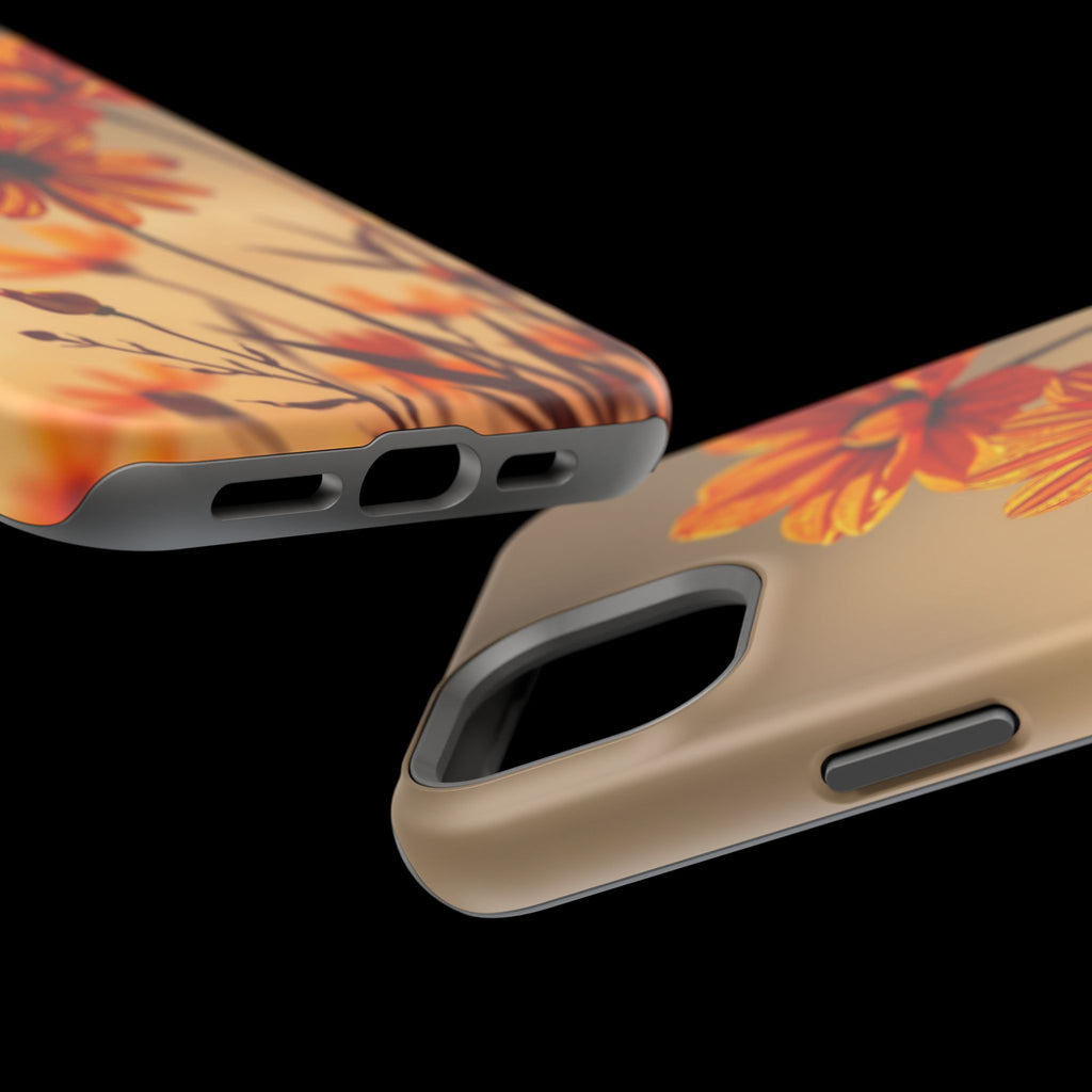 iPhone Floral Dark Academia Dreamy Design Slim Snap Case · iPhone Case