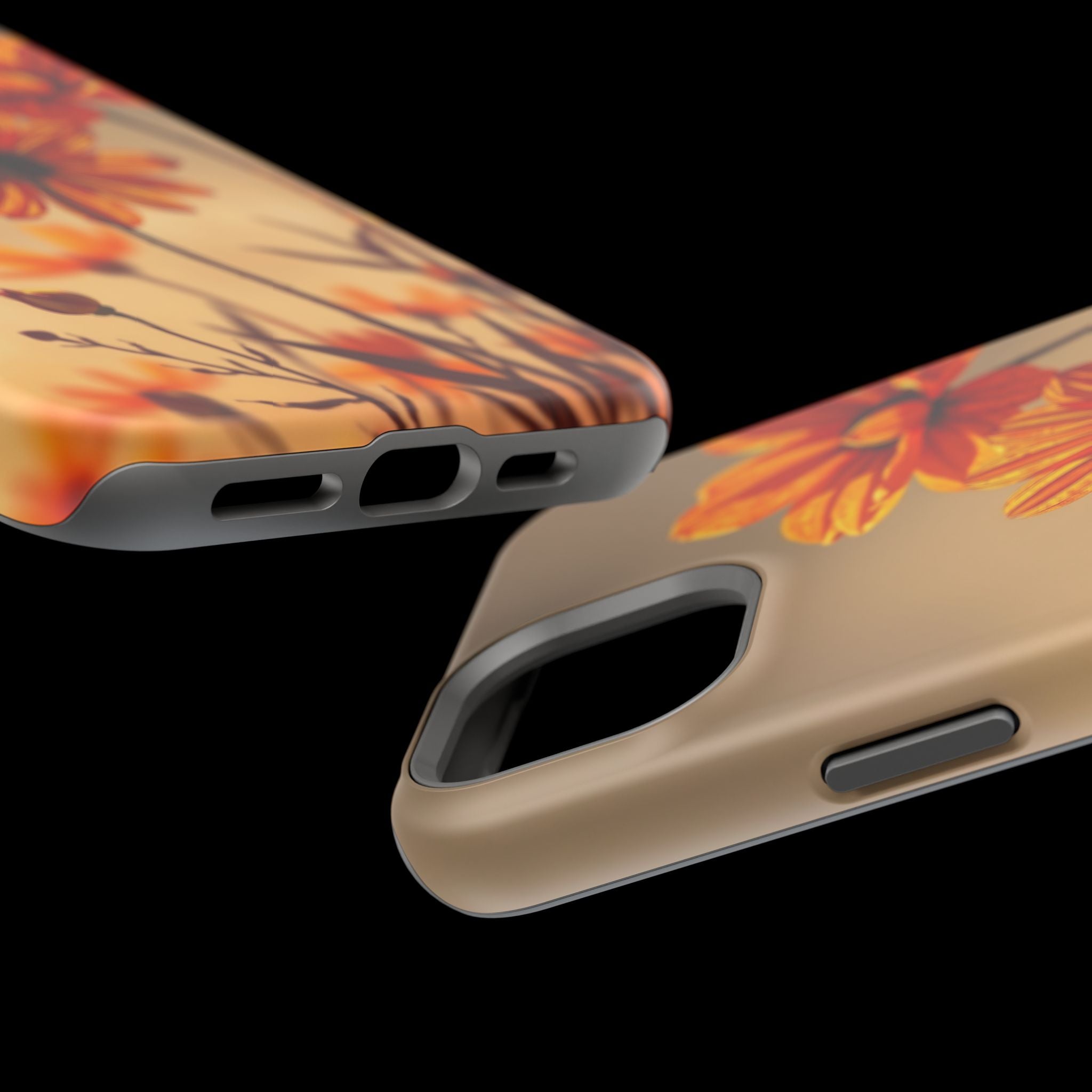 iPhone Floral Dark Academia Dreamy Design Slim Snap Case · iPhone Case