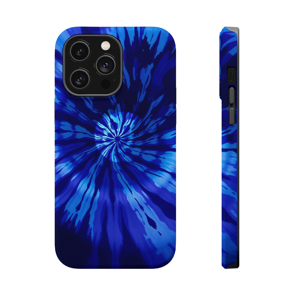 iPhone Tie-Dye Vortex Dark Gothic Ink Slim Everyday Designer Case · iPhone Case