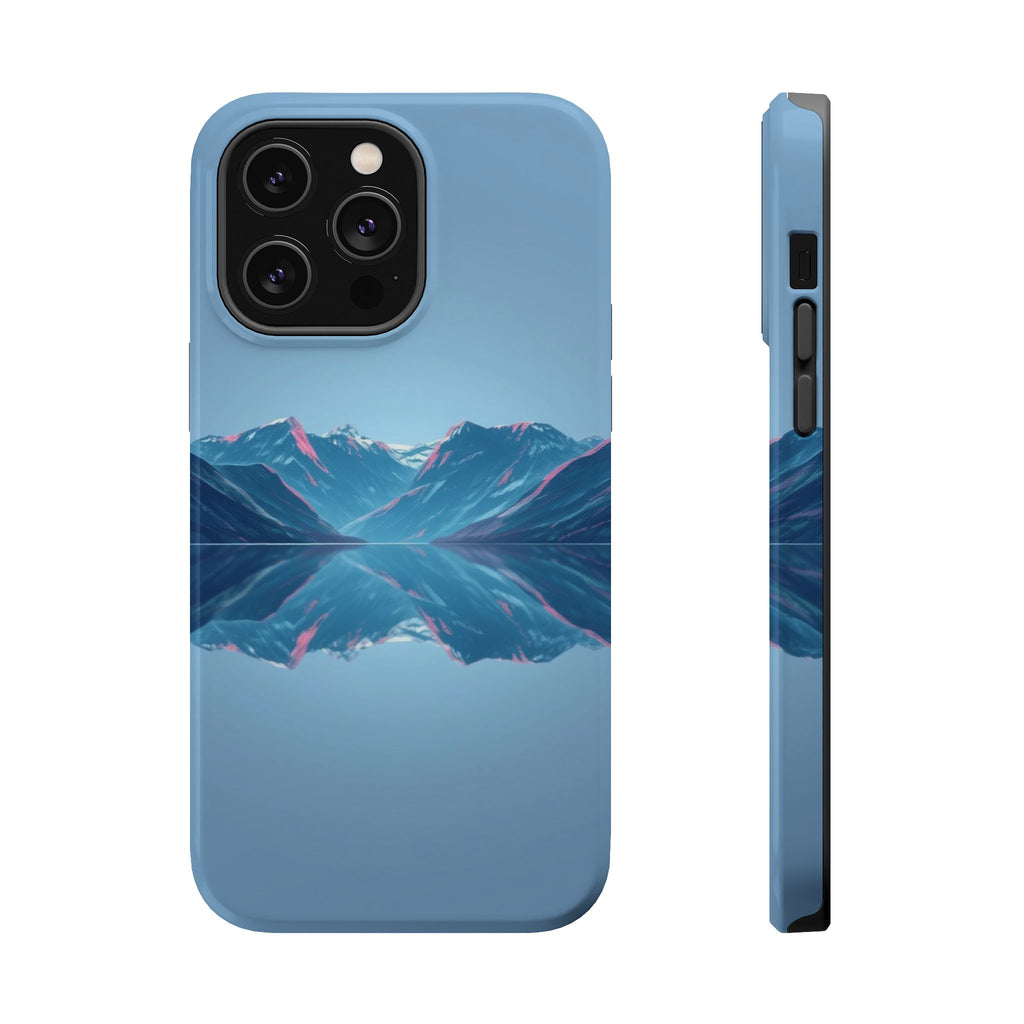 iPhone Fjord Reflection Mystic Art Bold Modern Everyday Snap Case · iPhone Case