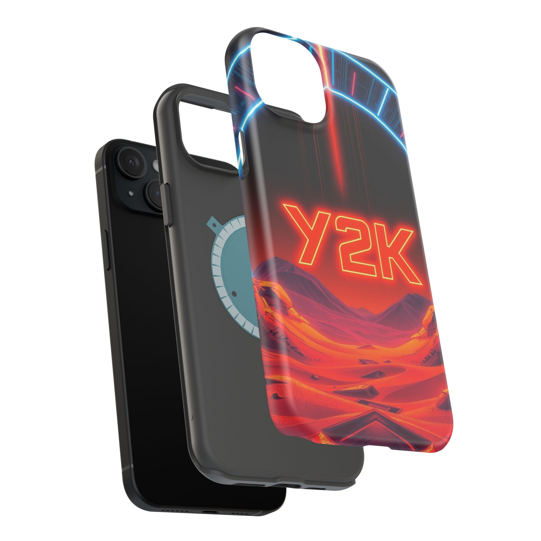 iPhone Y2K Holographic Enchanted Art Slim Everyday Designer Case · iPhone Case
