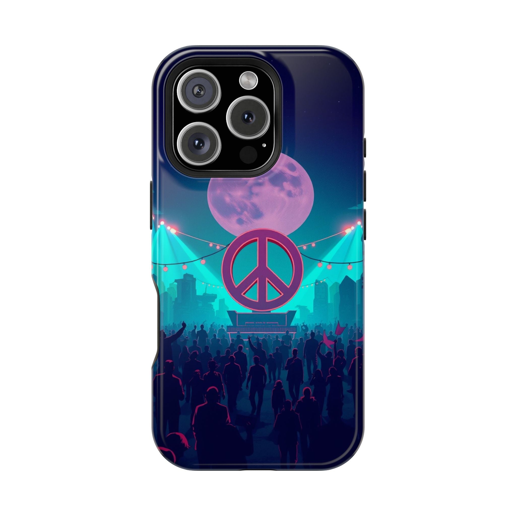 iPhone Woodstock Peace Mystic Art Bold Modern Everyday Snap Case · iPhone Case