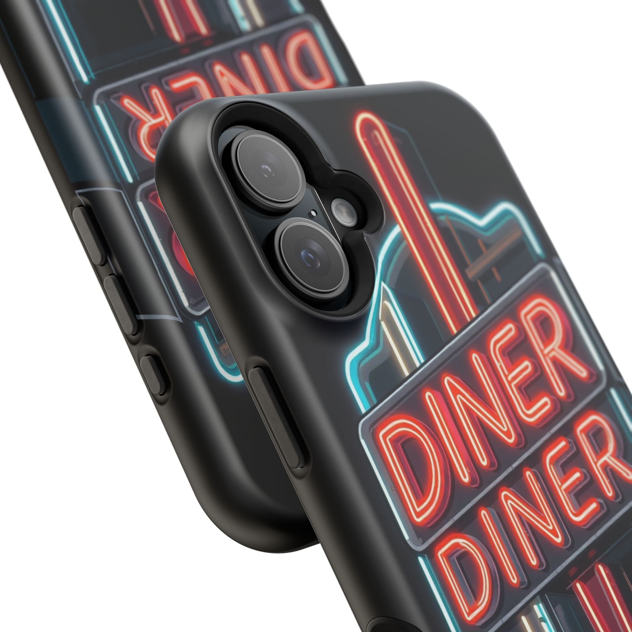 iPhone Neon Diner Sign Electric Art Slim Everyday Designer Case · iPhone Case