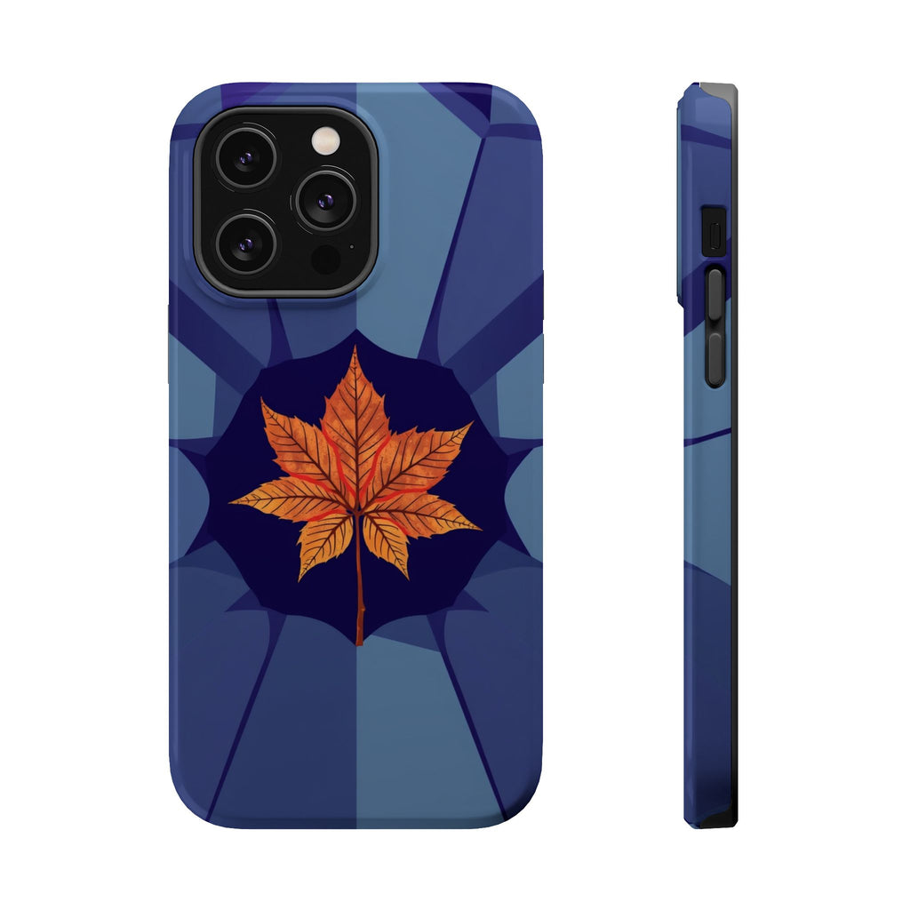 iPhone Autumn Maple Abstract Geometric Slim Everyday Designer Case · iPhone Case
