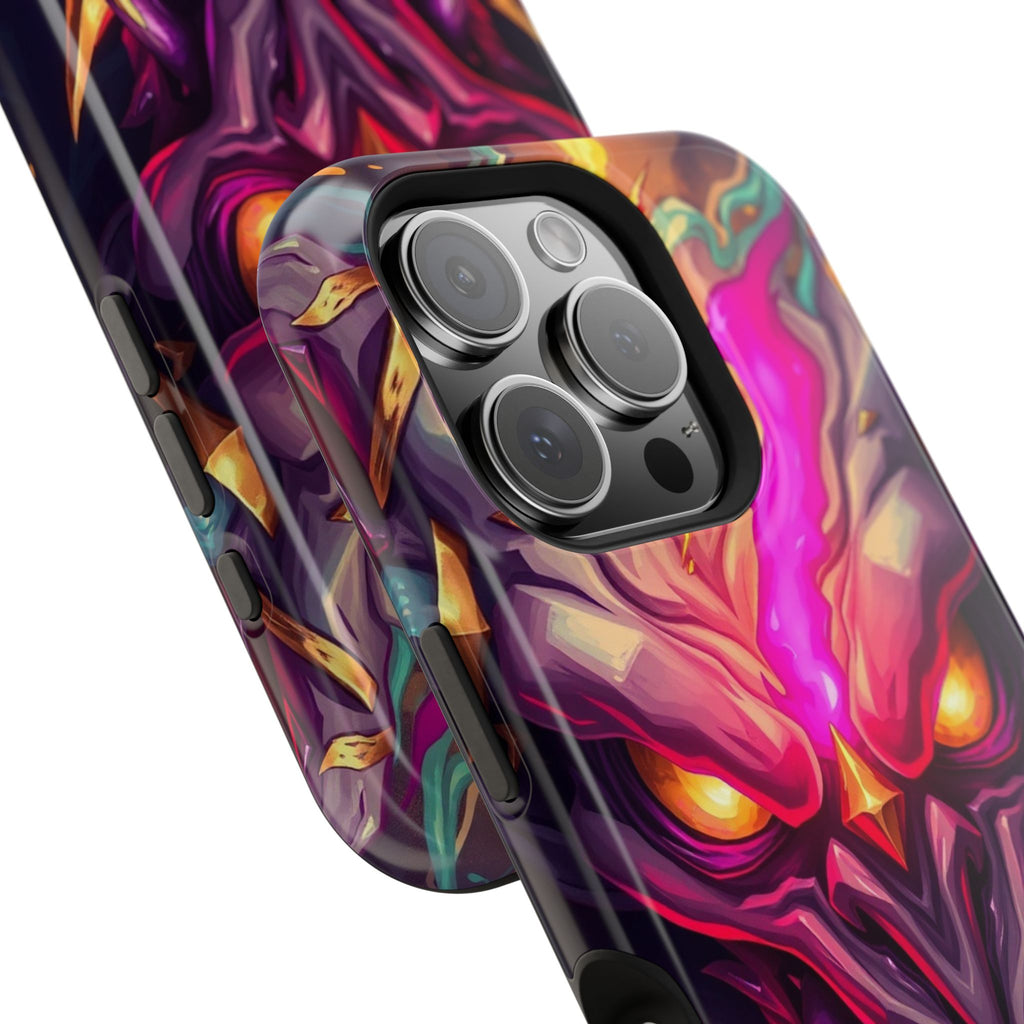 iPhone Chaos Goblin Energy Gold Foil Luxury Slim Everyday Designer Case · iPhone