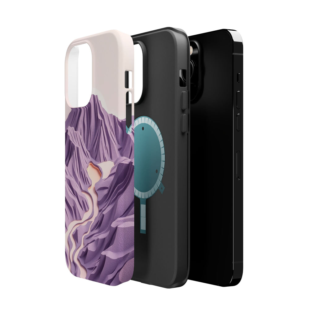 iPhone Vibrant Lava Field Design Bold Modern Everyday Snap Case · iPhone Case