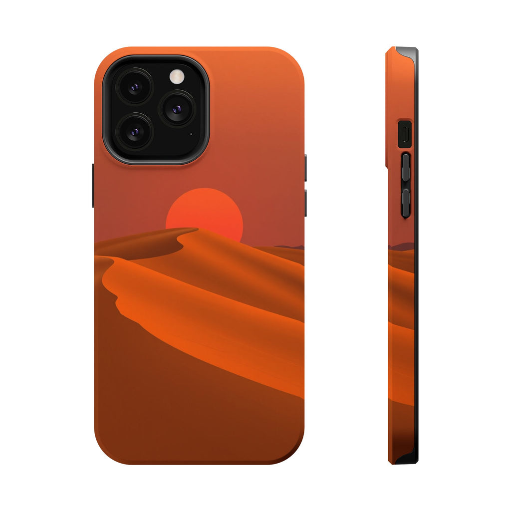 iPhone Serene Sand Dunes at Dusk Design Slim Everyday iPhone 15 · iPhone Case