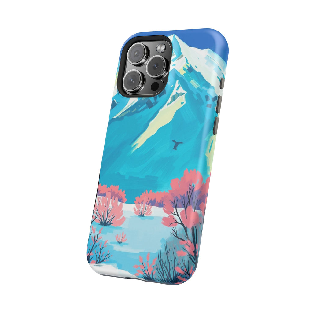 iPhone Snow Field Electric Art Slim Everyday Designer Case · iPhone Case