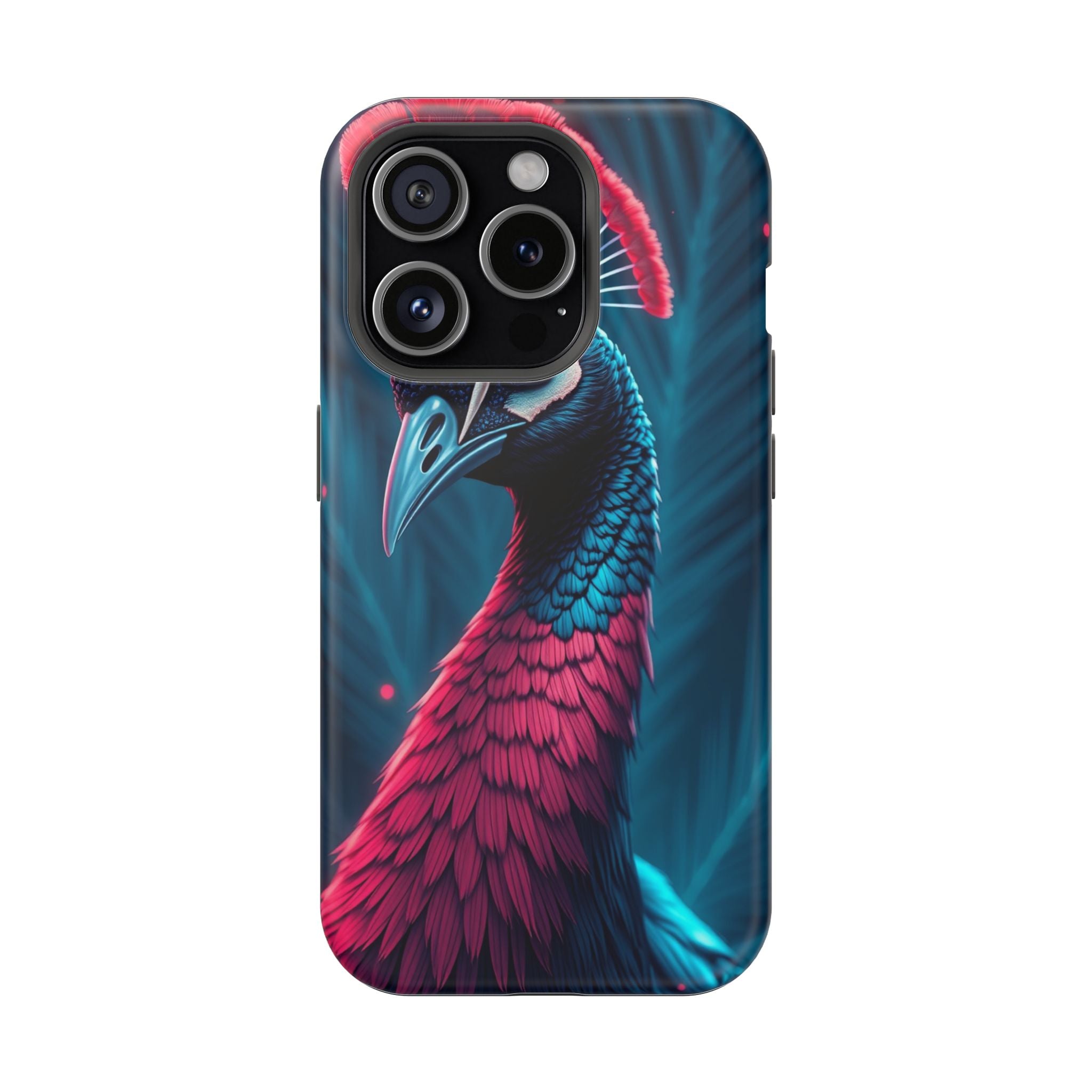iPhone Nouveau Peacock Electric Art Slim Everyday Designer Case · iPhone Case