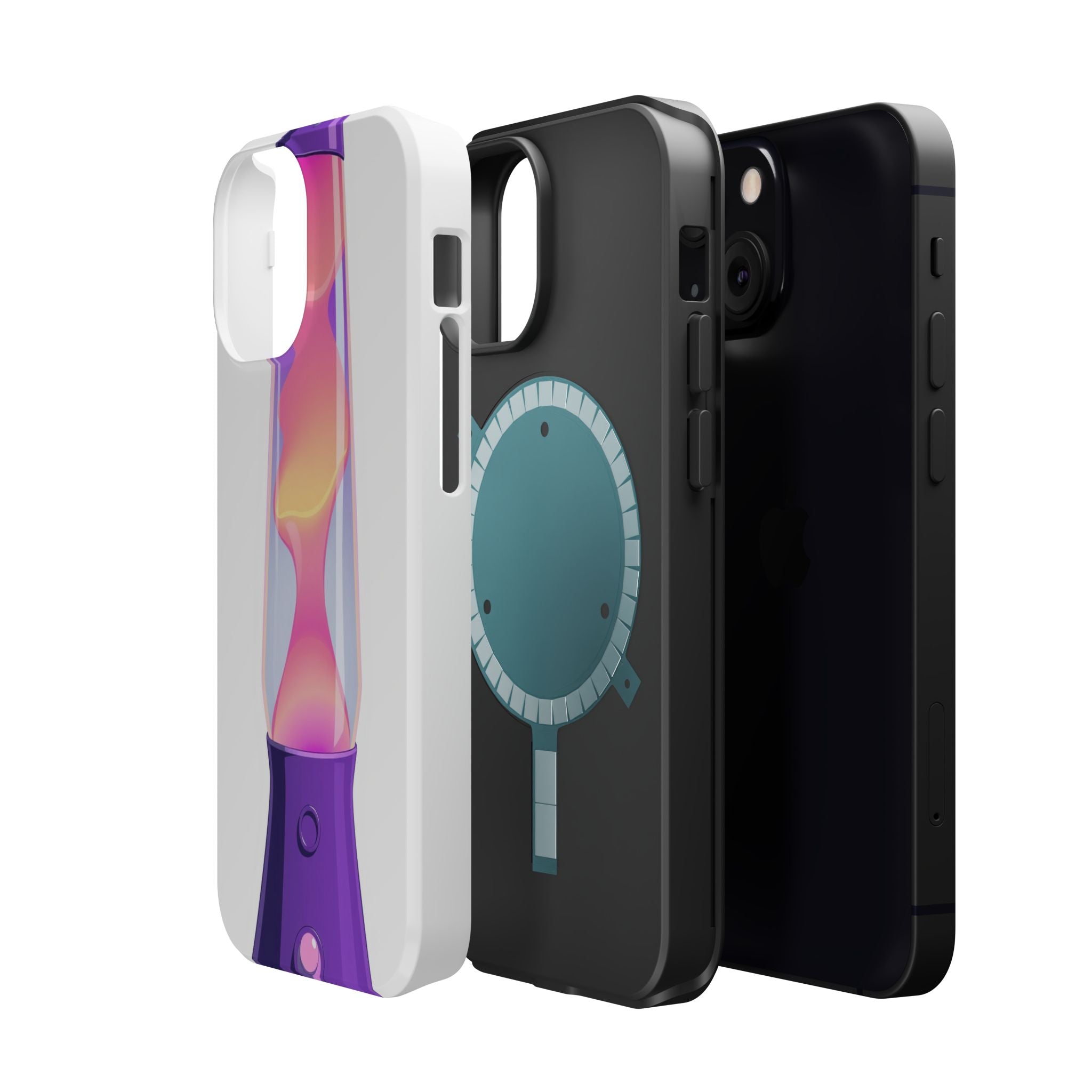 iPhone Lava Lamp 70s Pop Art Bold Bold Modern Everyday Snap Case · iPhone Case