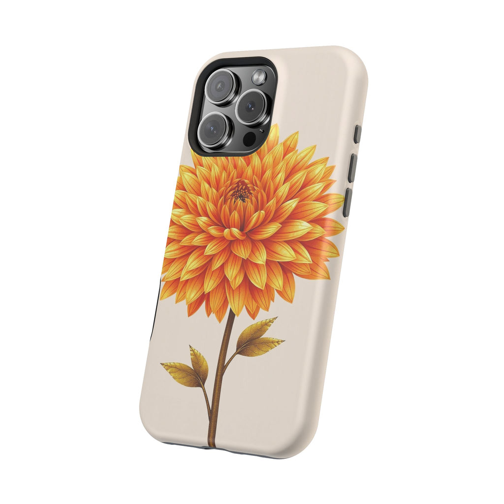 iPhone Chrysanthemum Classic Gold Foil Luxury Slim iPhone Everyday · iPhone Case