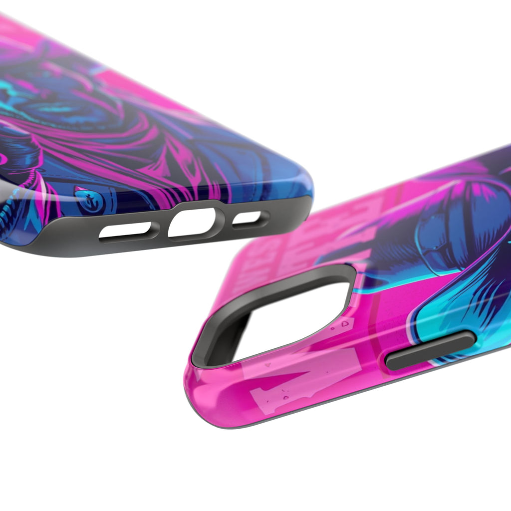 iPhone Wild West Wanted Neon Cyberpunk Slim Everyday Designer Case · iPhone Case
