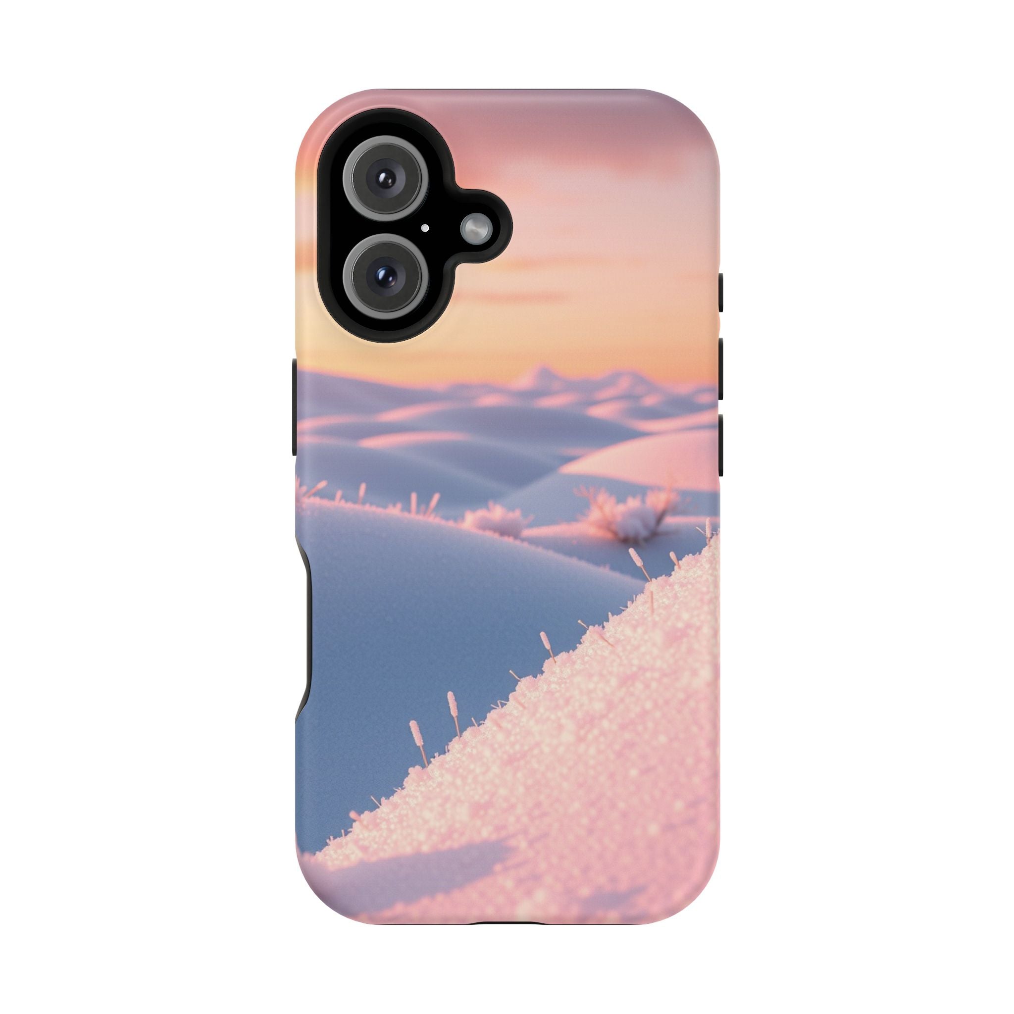 iPhone Snow Field 3D Digital Slim Everyday Designer Case · iPhone Case