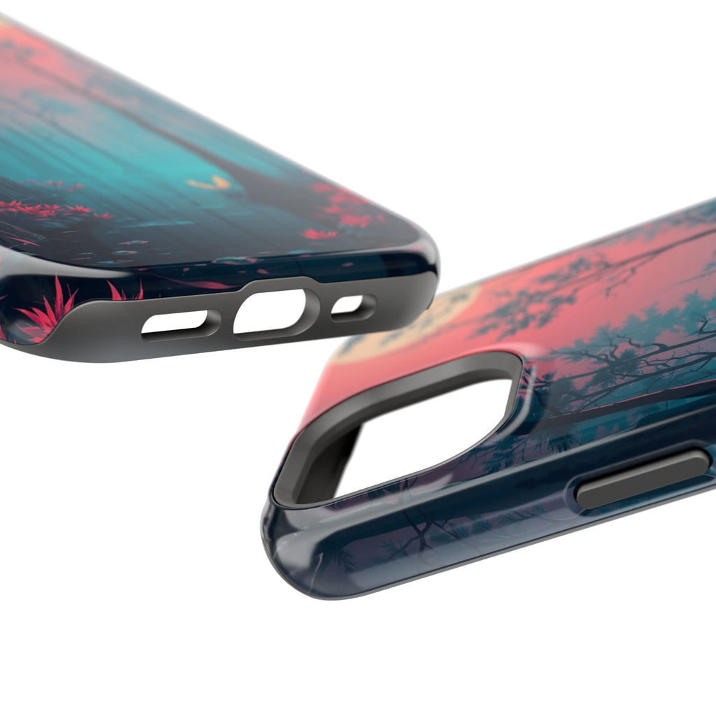 iPhone Earthy Cypress Swamp Design 18 Slim Everyday Designer Case · iPhone Case