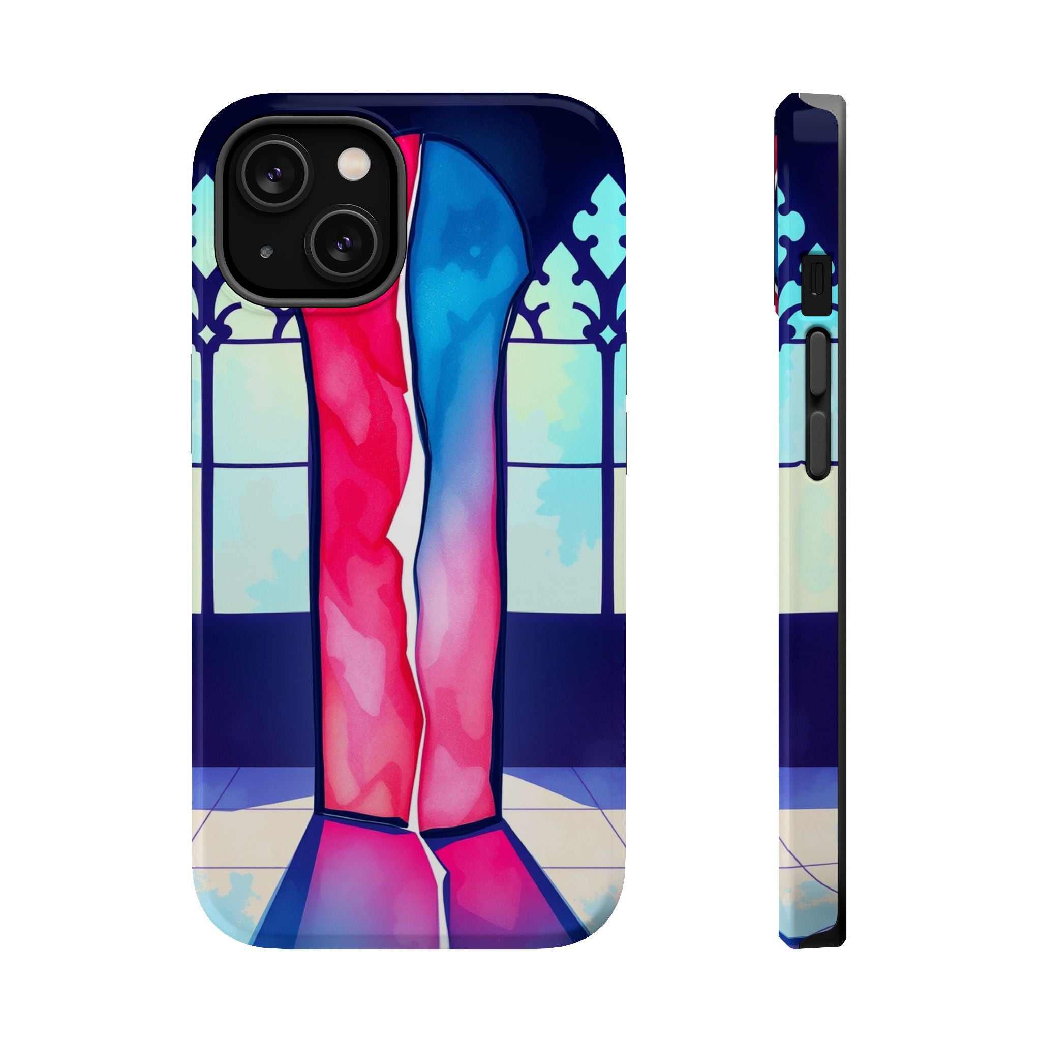 iPhone Stained Glass Break Electric Art Slim Everyday iPhone Designer · iPhone C