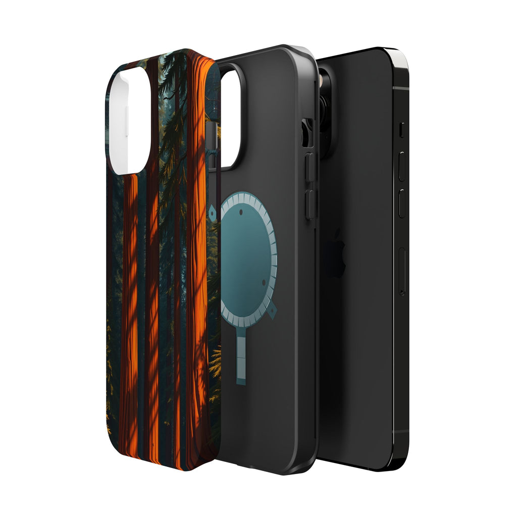 iPhone Dreamy Redwood Forest Design Slim Everyday Designer Case · iPhone Case