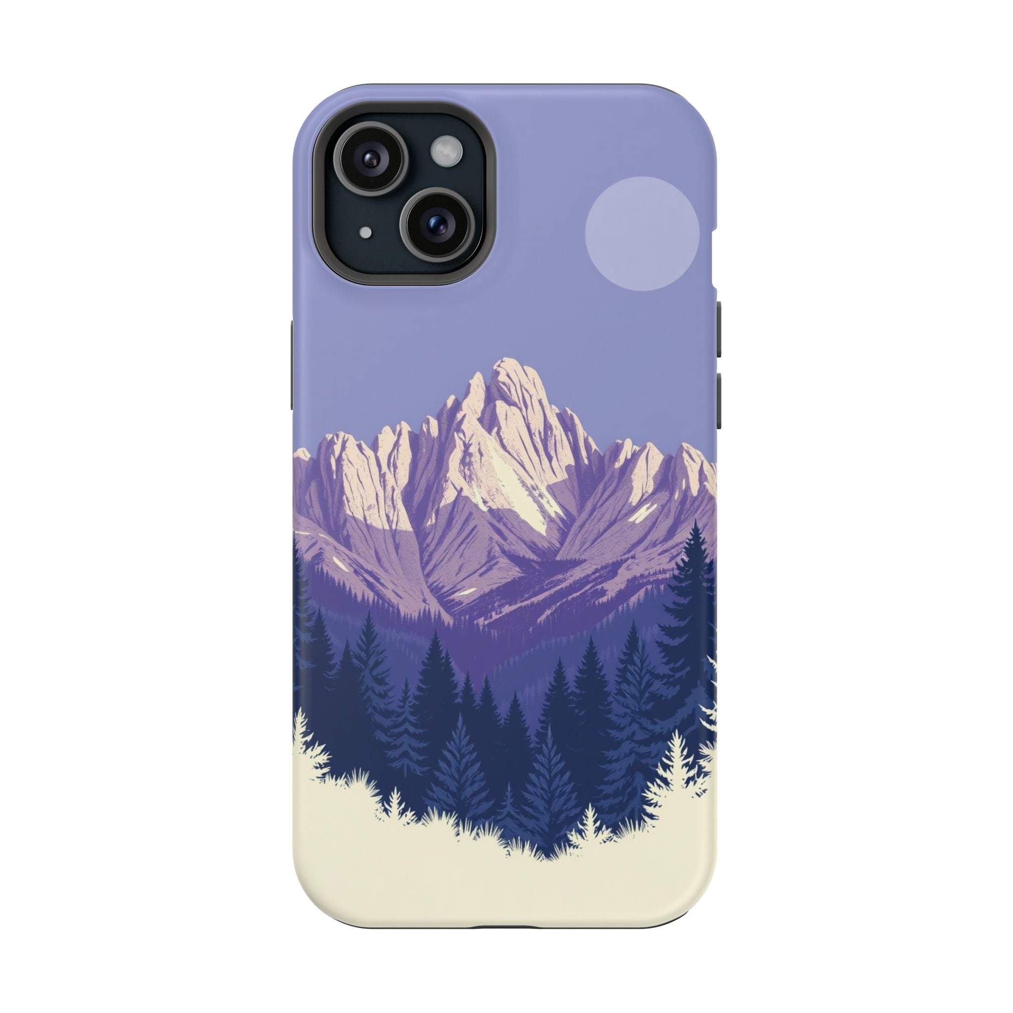 iPhone Pine Ridge Serene Design Slim Everyday Designer Case · iPhone Case