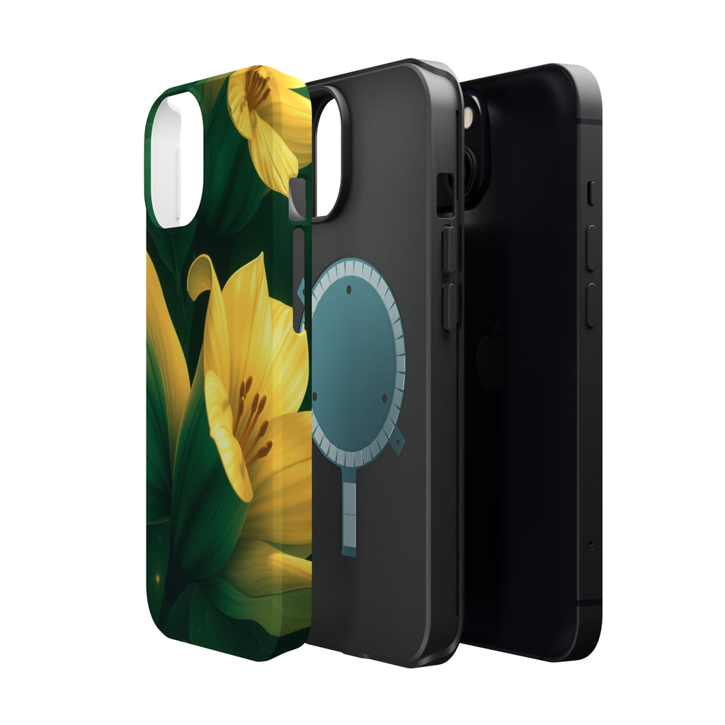 iPhone Night Bloomer Gold Foil Luxury Slim Everyday Designer Case · iPhone Case