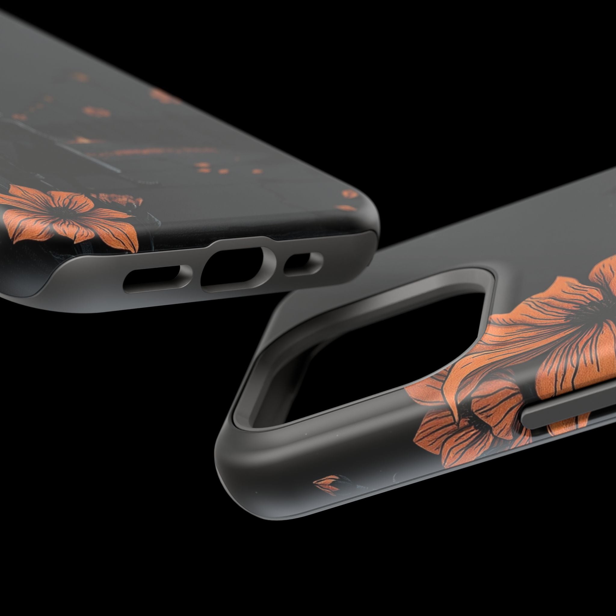 iPhone Night Bloomer Electric Art Bold Modern Everyday Snap Case · iPhone Case