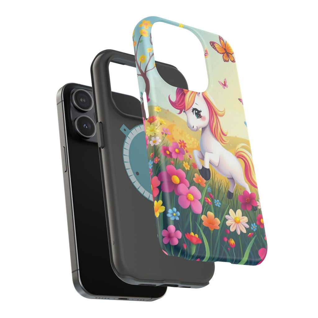 iPhone Magical Meadow Unicorn Kids Fun iPhone Phone Case Gift Slim · iPhone Case
