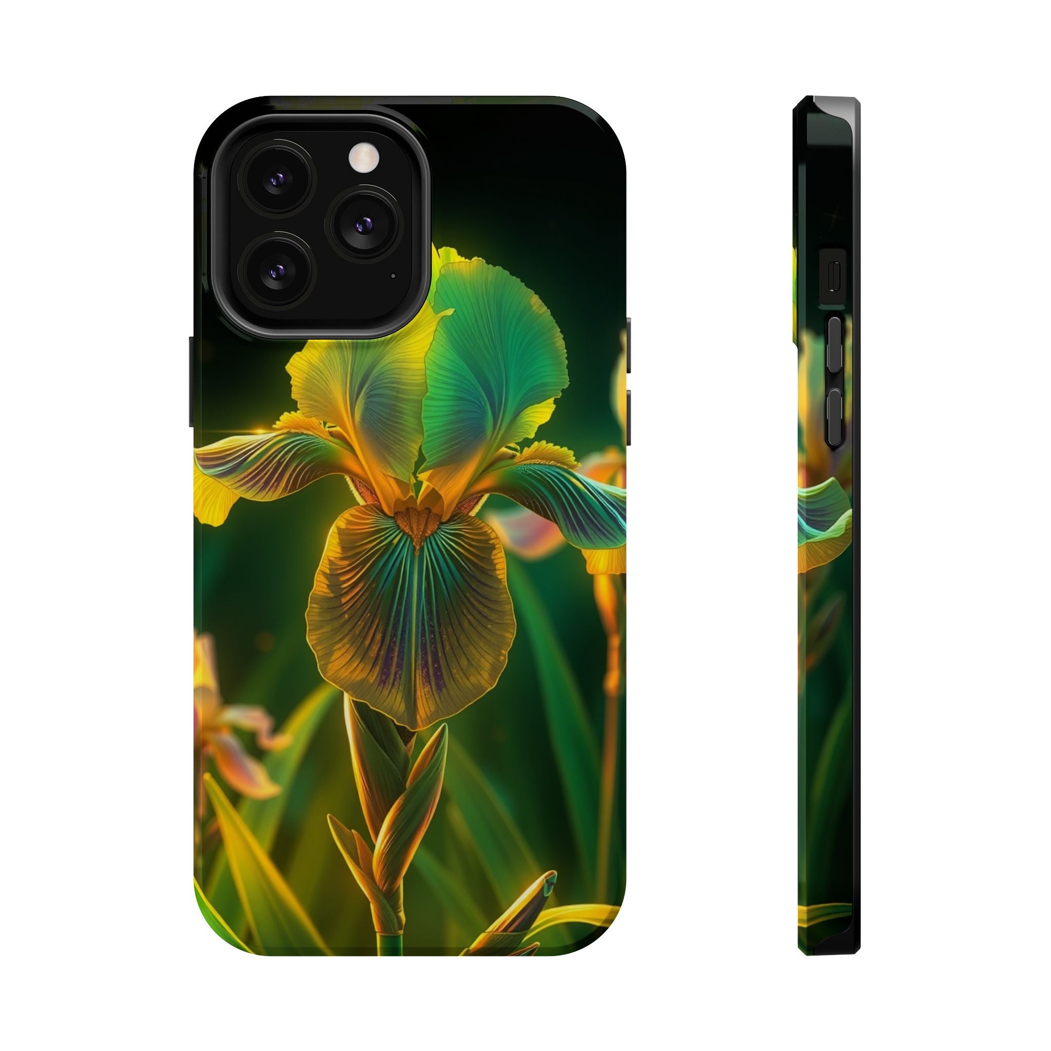 iPhone Iris Garden Bold Art Slim Everyday Designer Case · iPhone Case Quiet Mood