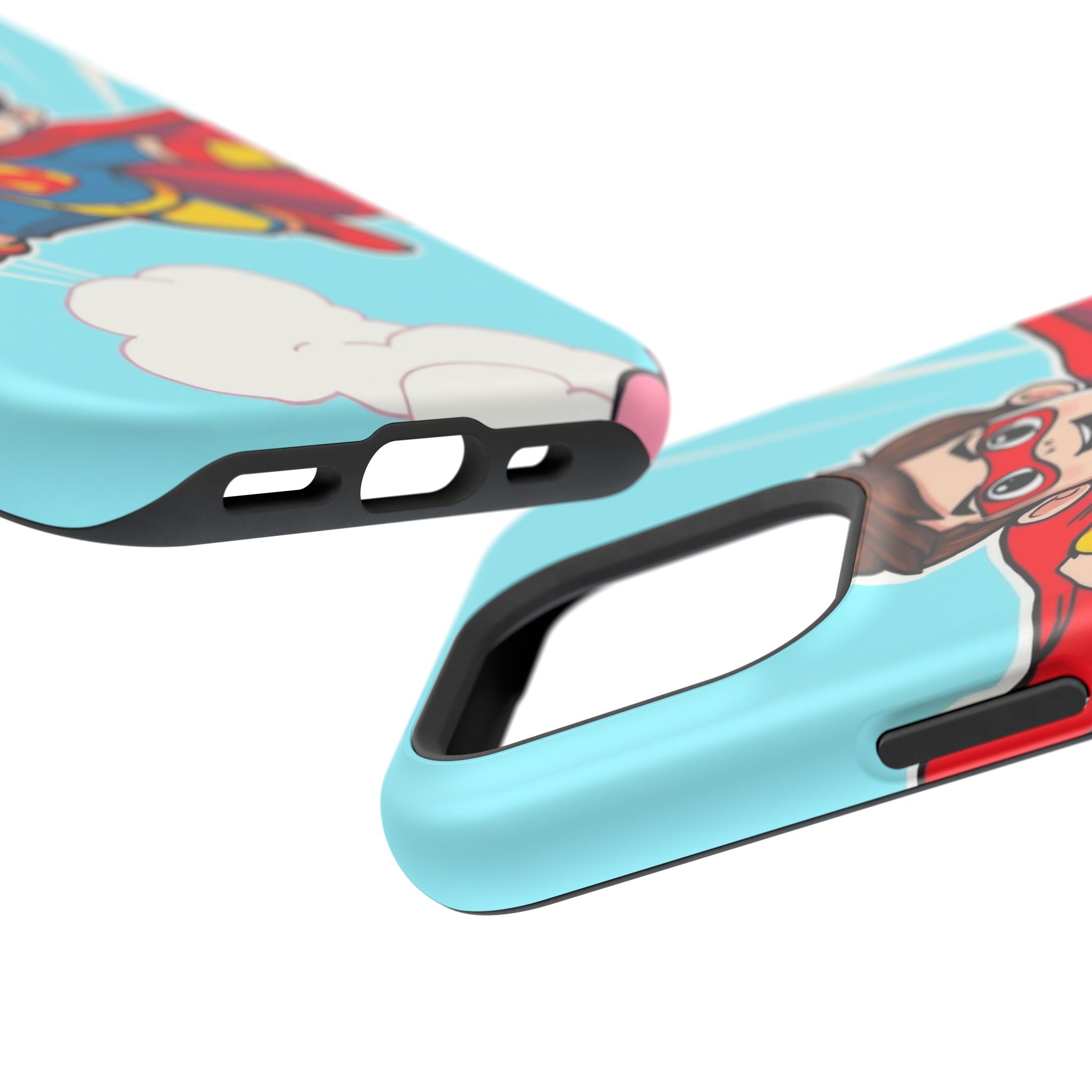 iPhone Kid Superhero Flying Kids Fun iPhone Phone Case Gift Slim · iPhone Case