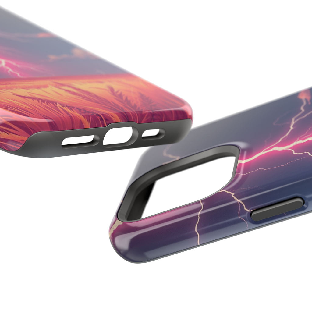 iPhone Rose Pink And Cream Prairie Lightning Slim iPhone Everyday · iPhone Case