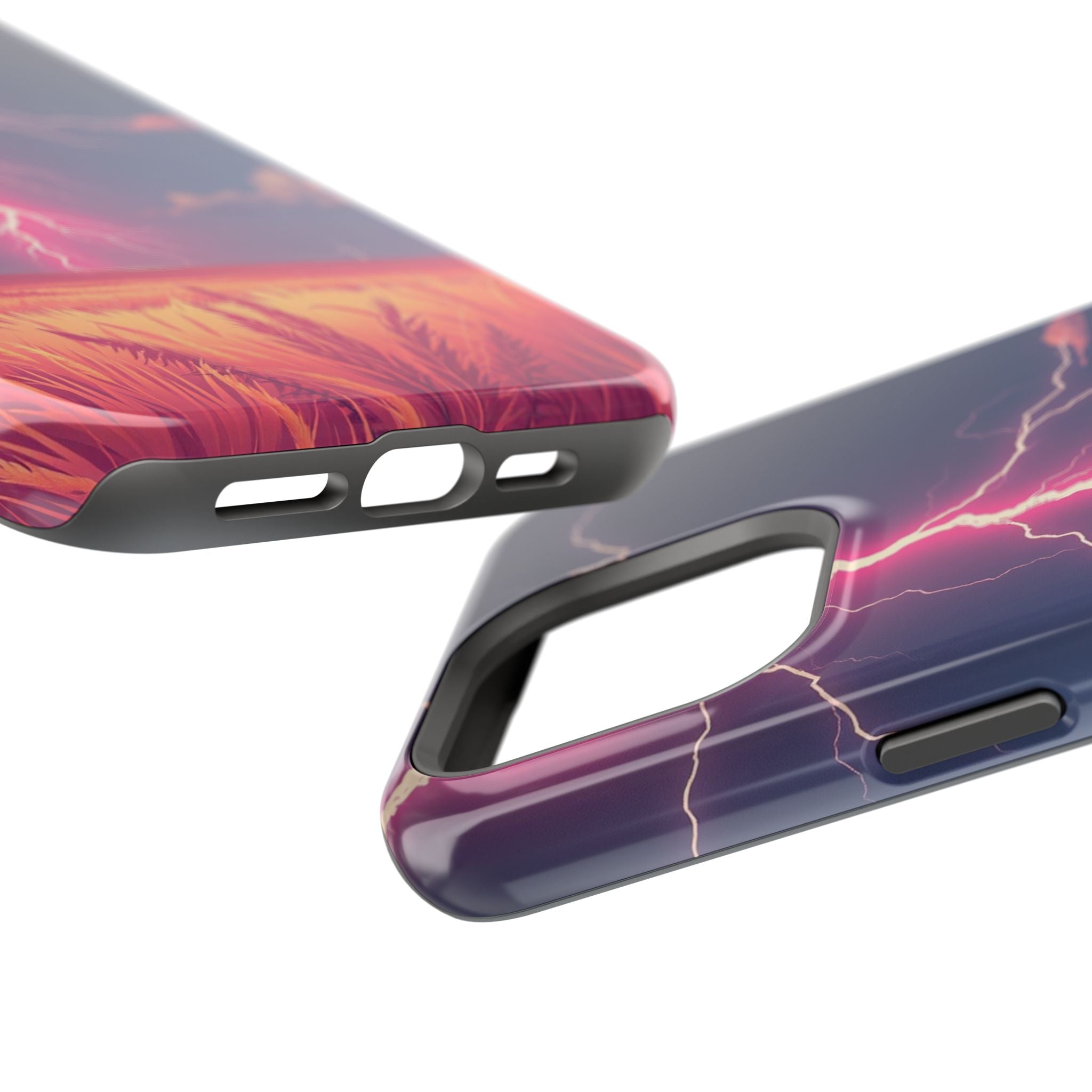 iPhone Rose Pink And Cream Prairie Lightning Slim iPhone Everyday · iPhone Case