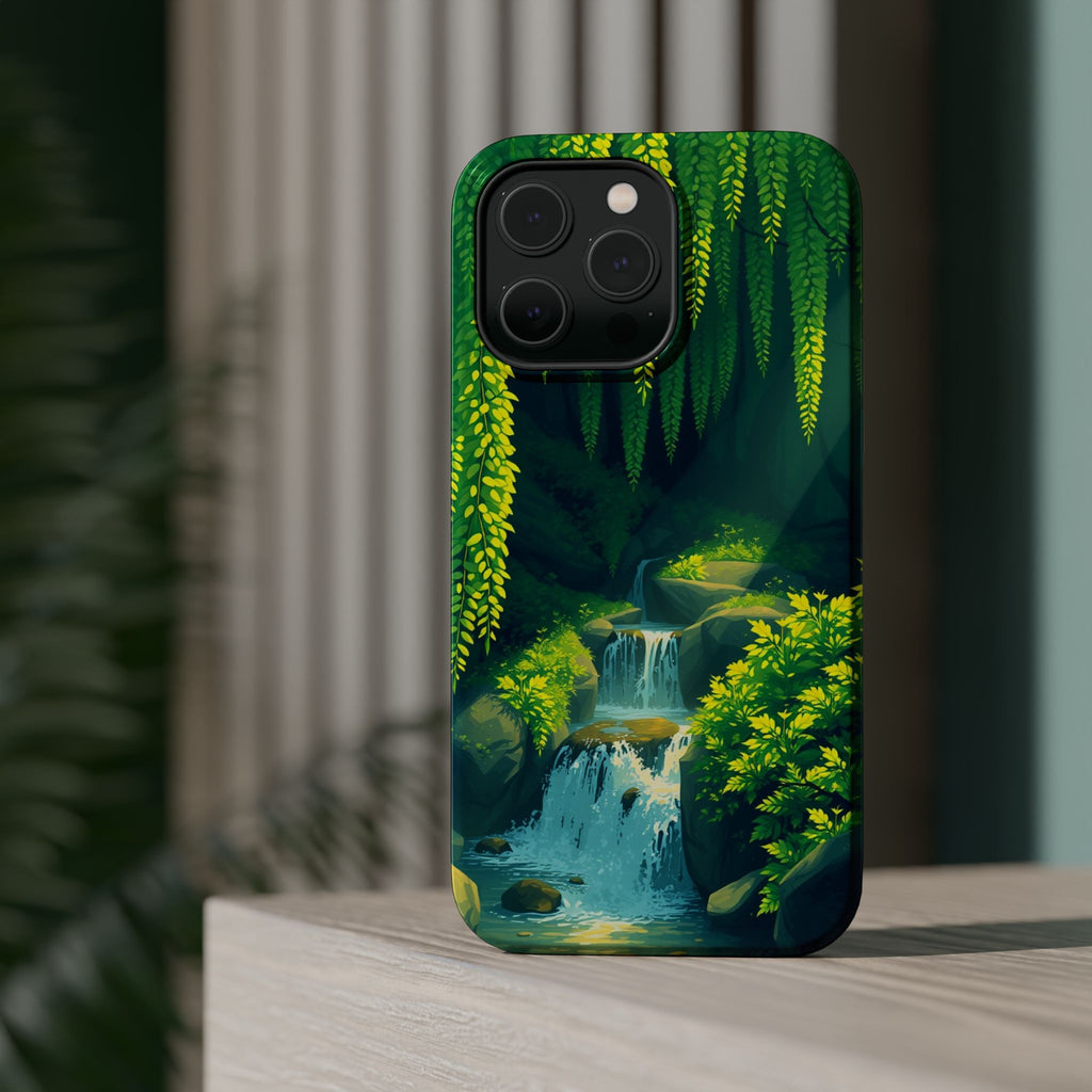 iPhone Earthy Wisteria Cascade Design Slim Everyday iPhone 13 Designer · iPhone