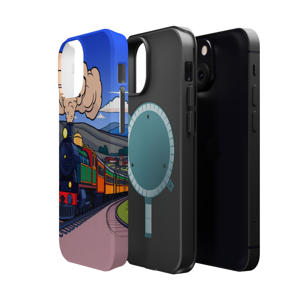 iPhone Steam Locomotive Puff Kids Fun iPhone Phone Case Gift Slim · iPhone Case