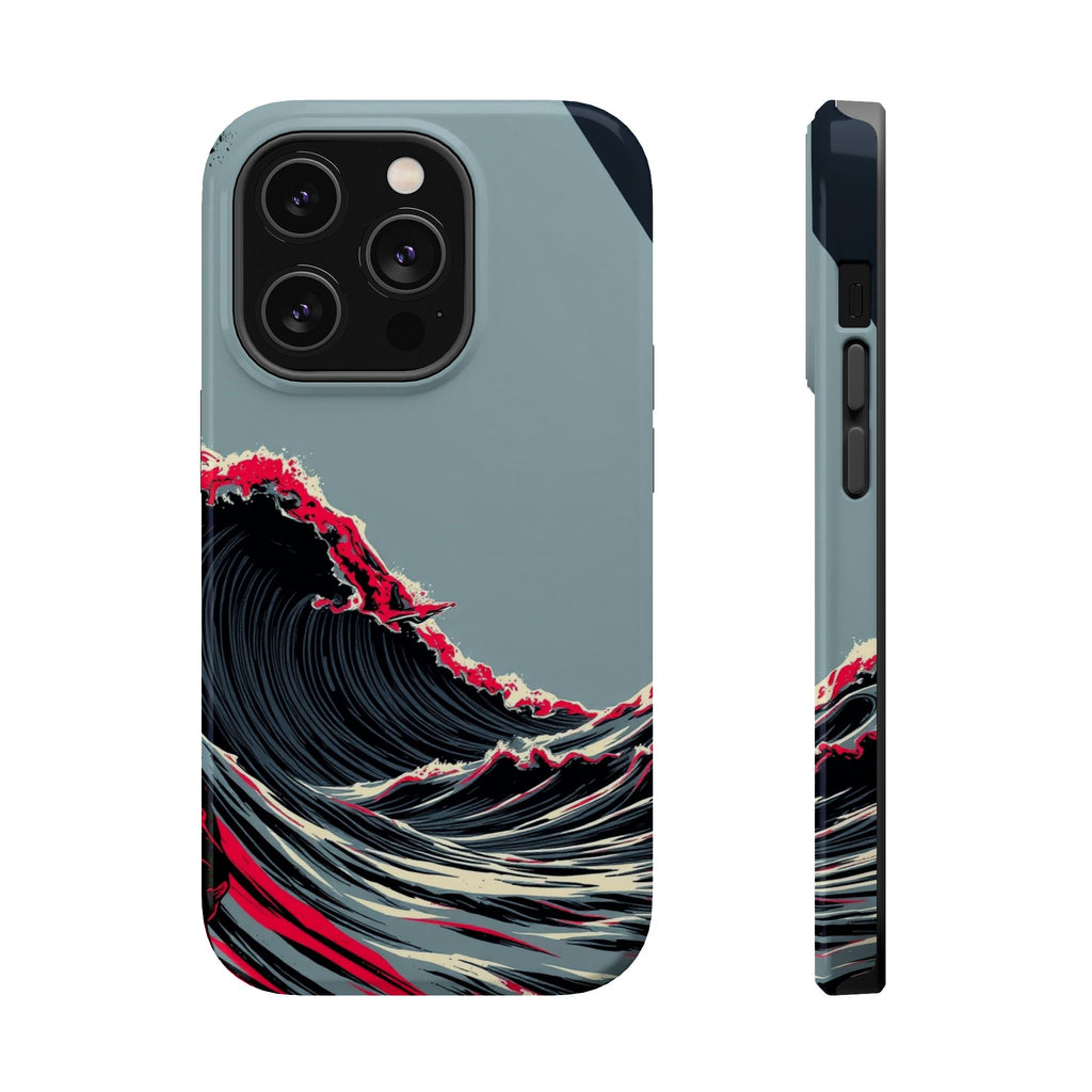 iPhone Vibrant Wave Interference Design Slim Everyday iPhone Designer · iPhone C