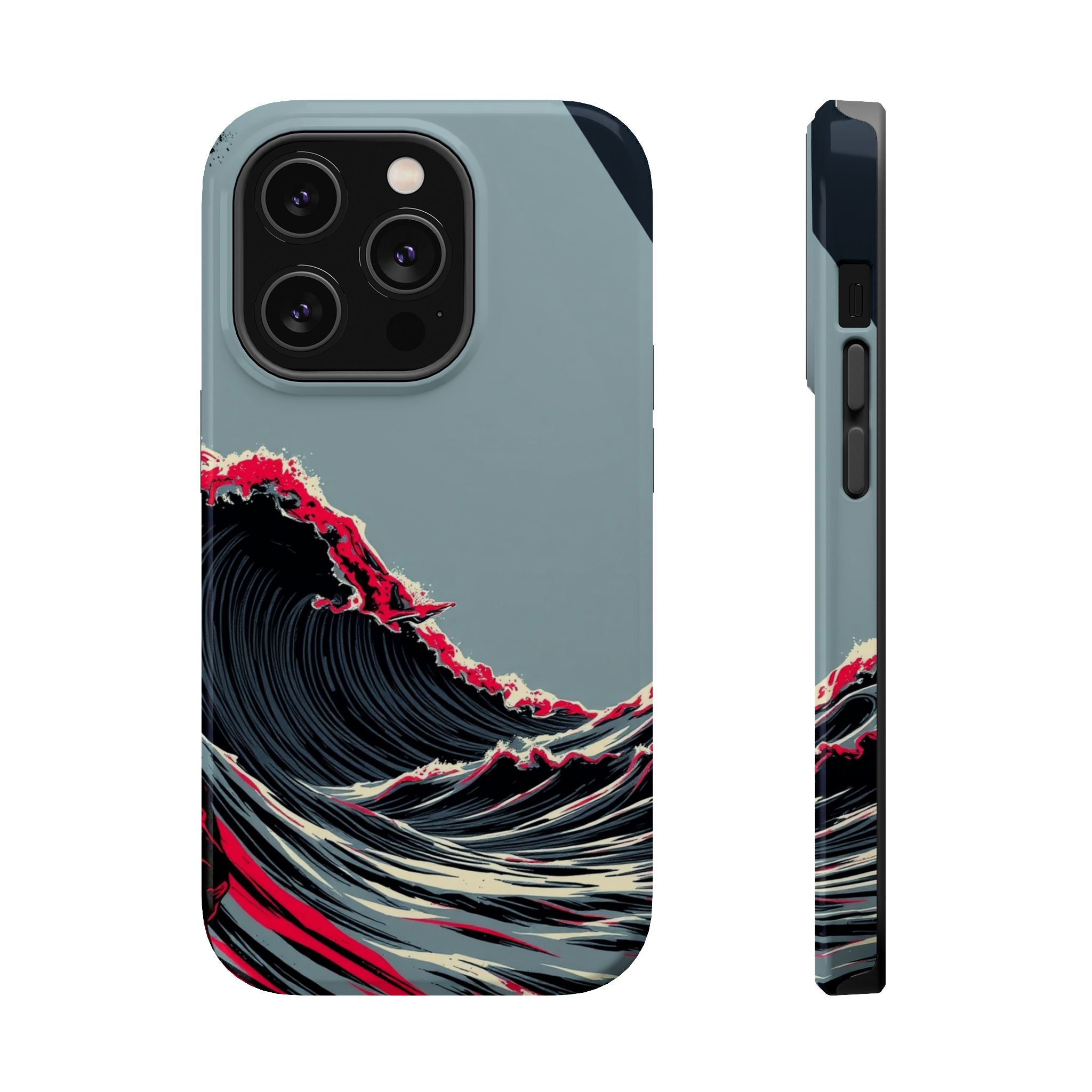 iPhone Vibrant Wave Interference Design Slim Everyday iPhone Designer · iPhone C