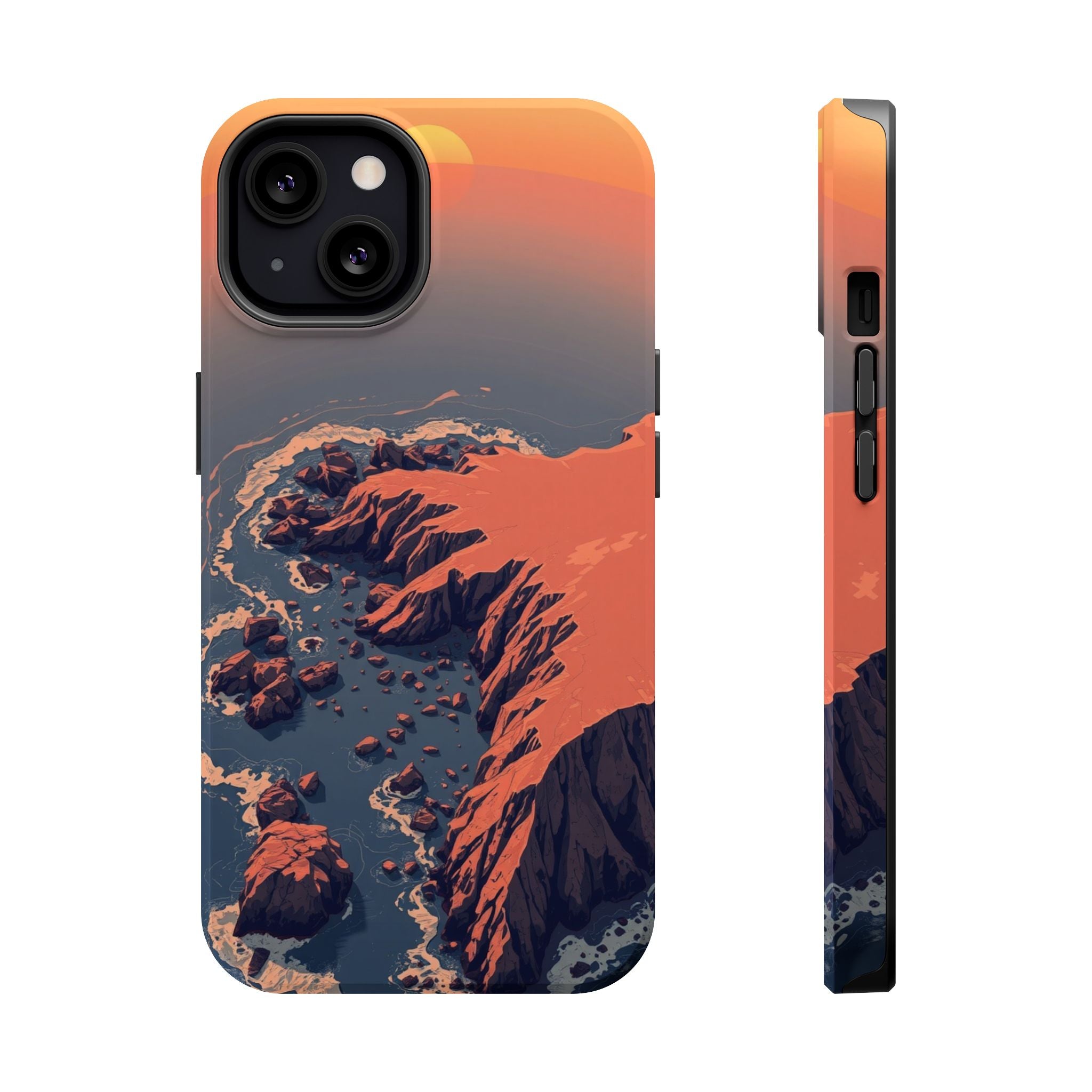 iPhone Earthy Shoreline Aerial Design Slim Everyday iPhone 19 Designer · iPhone