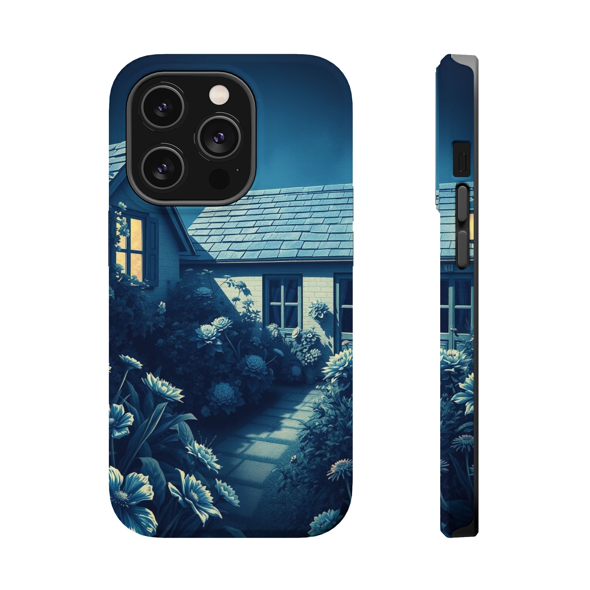 iPhone Cottage Garden Vintage Retro Poster Slim iPhone Everyday · iPhone Case