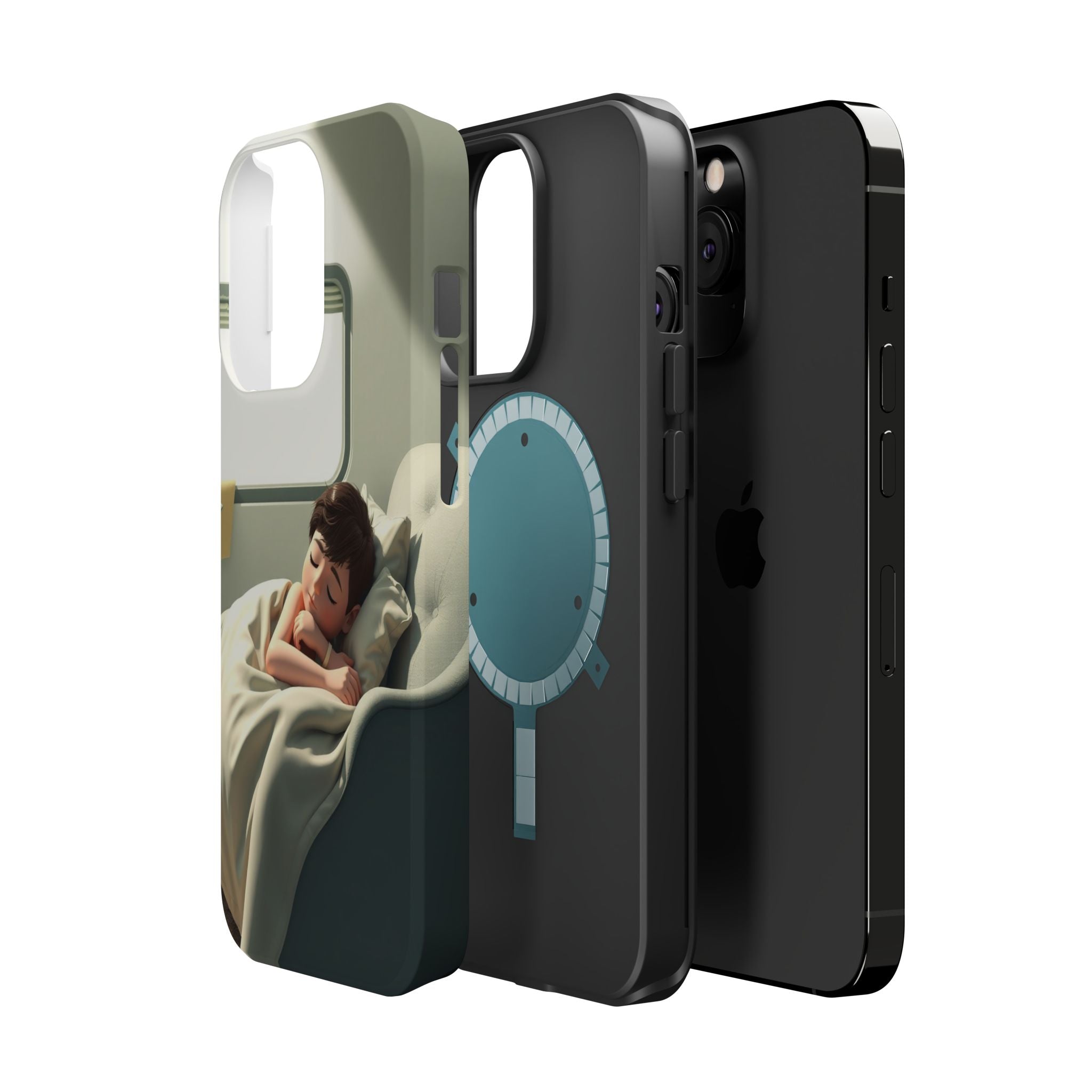 iPhone Serene Do Not Disturb: Napping Design Slim Everyday Designer Case · iPhon