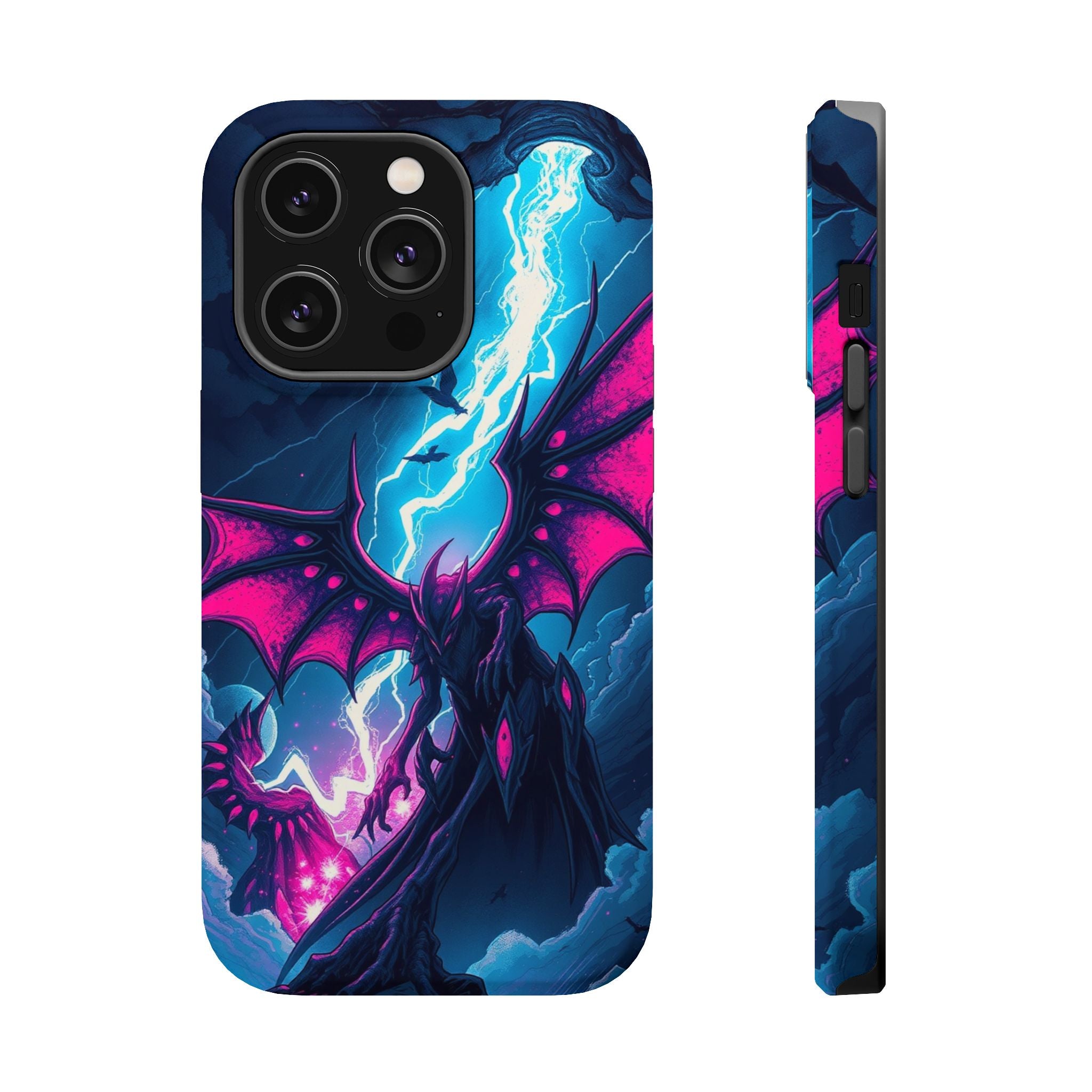 iPhone Radiant Hatching Storm Design Slim Everyday Designer Case · iPhone Case