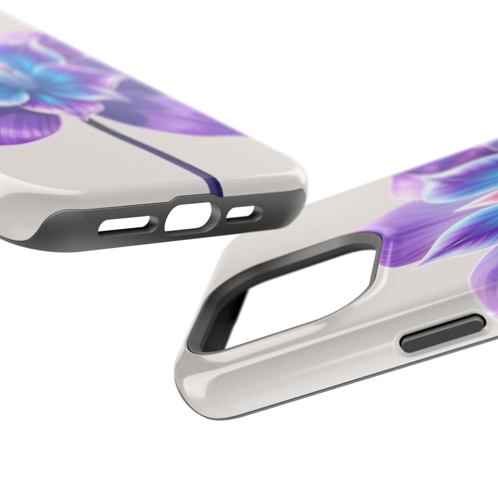 iPhone Dreamy Neon Floral Design 10 Slim Everyday Designer Case · iPhone Case