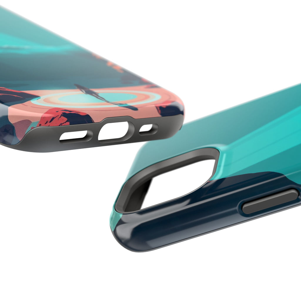 iPhone Earthy Tidal Pool Design 17 Bold Modern Everyday Snap Case · iPhone Case