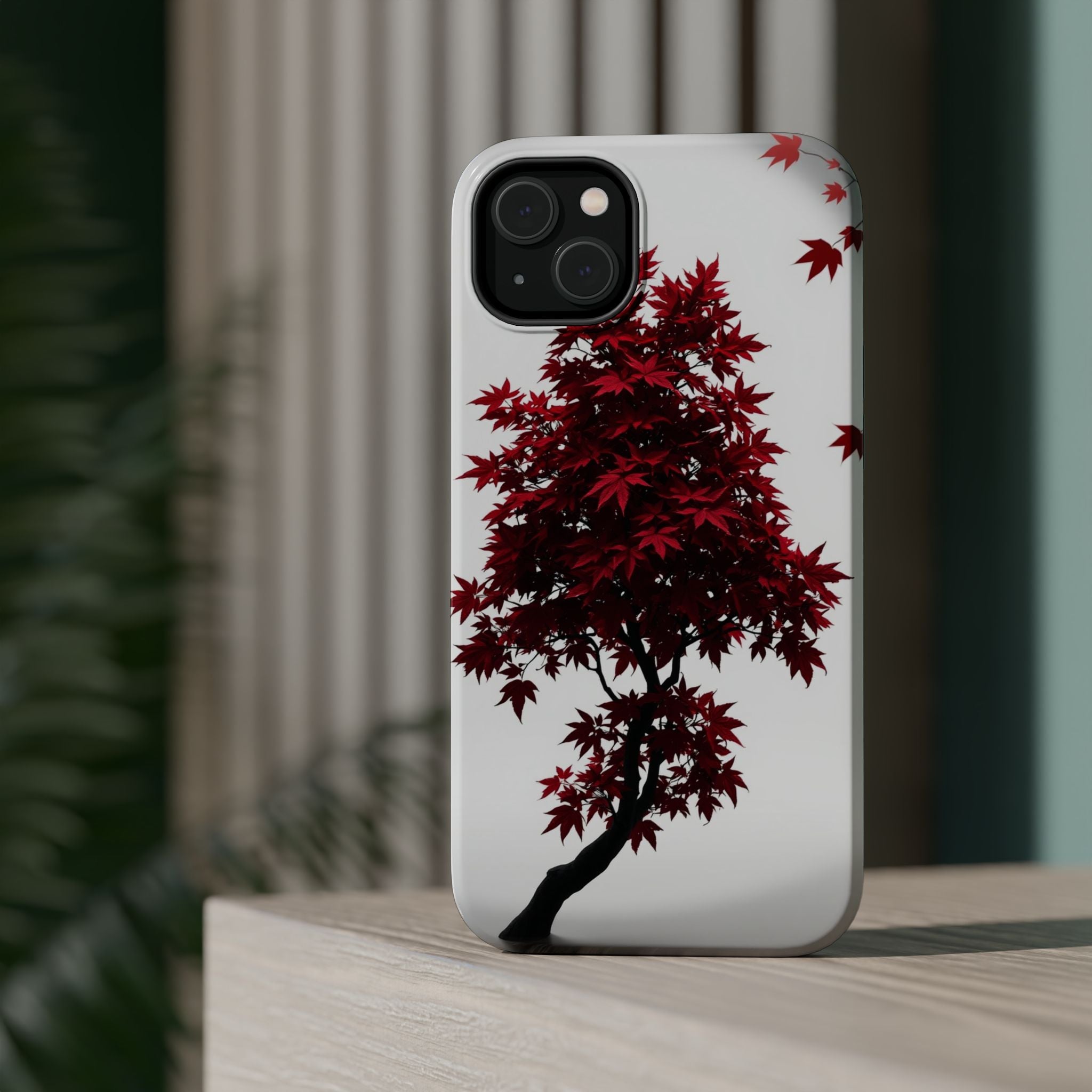 iPhone Autumn Maple 3D Digital Slim Everyday Designer Case · iPhone Case