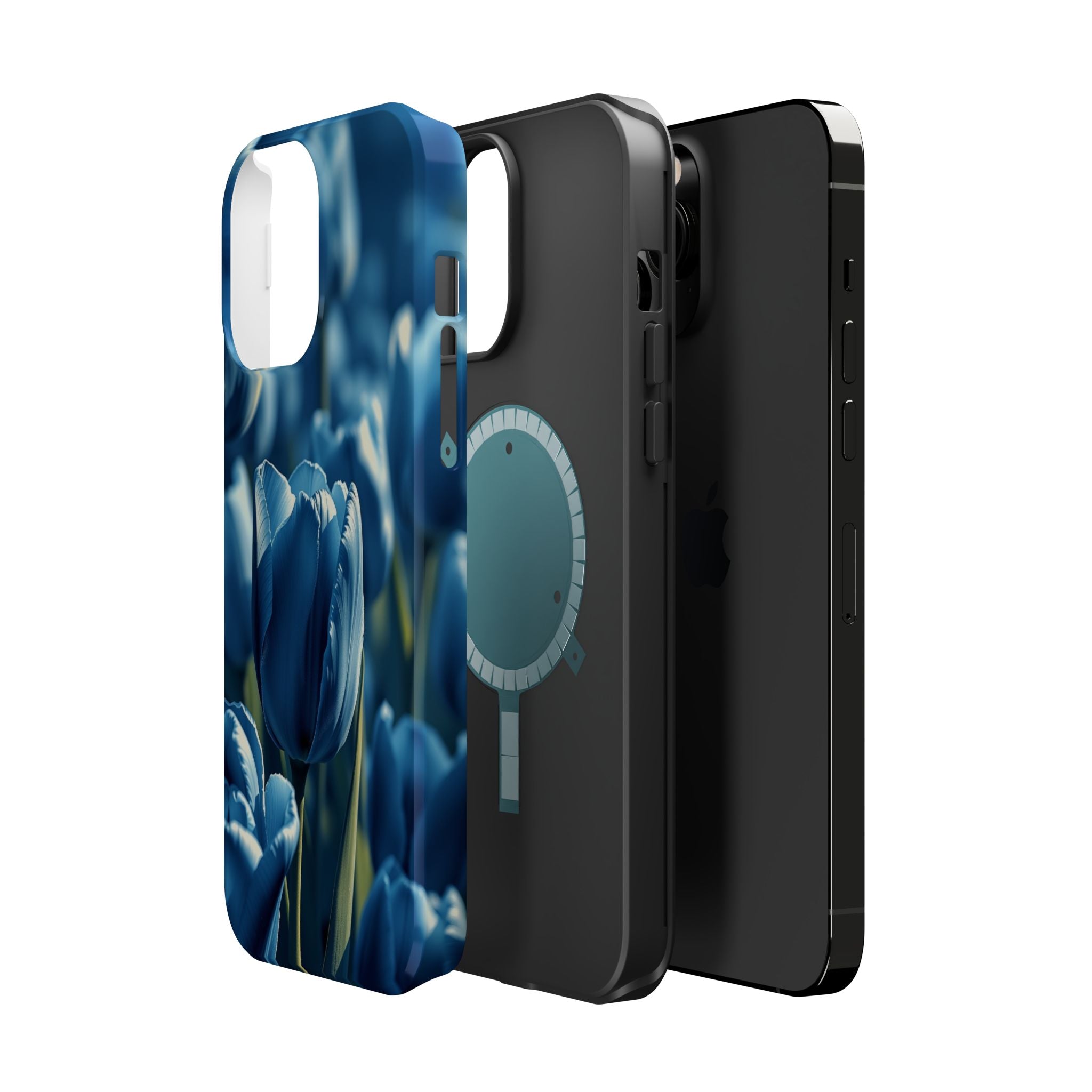 iPhone Tulip Row Oil Painting Impressionist Slim iPhone Everyday · iPhone Case