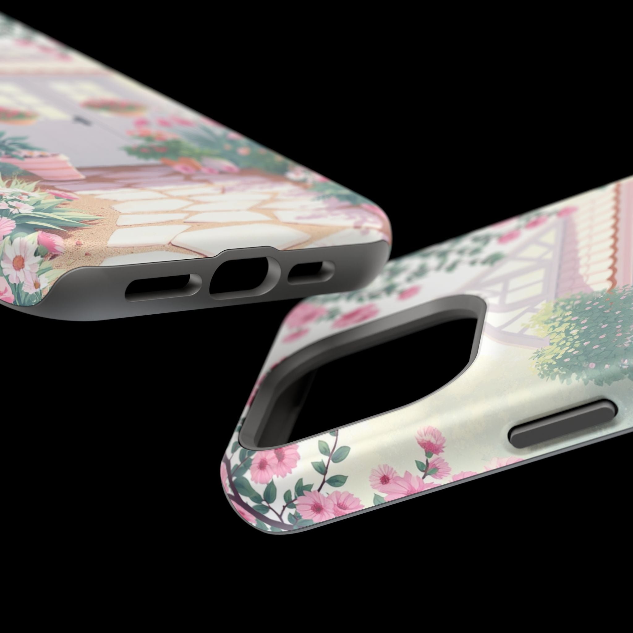 iPhone Cottage Garden Pastel Kawaii Slim Everyday Designer Case · iPhone Case