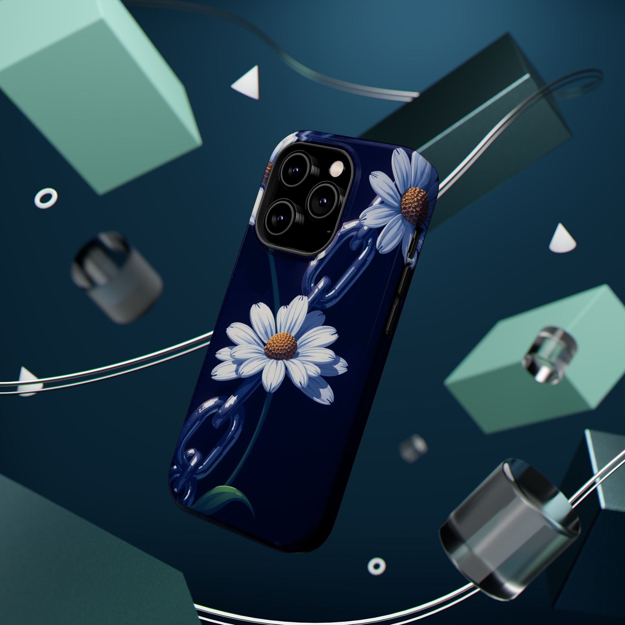iPhone Daisy Chain Enchanted Art Bold Modern Everyday Snap Case · iPhone Case