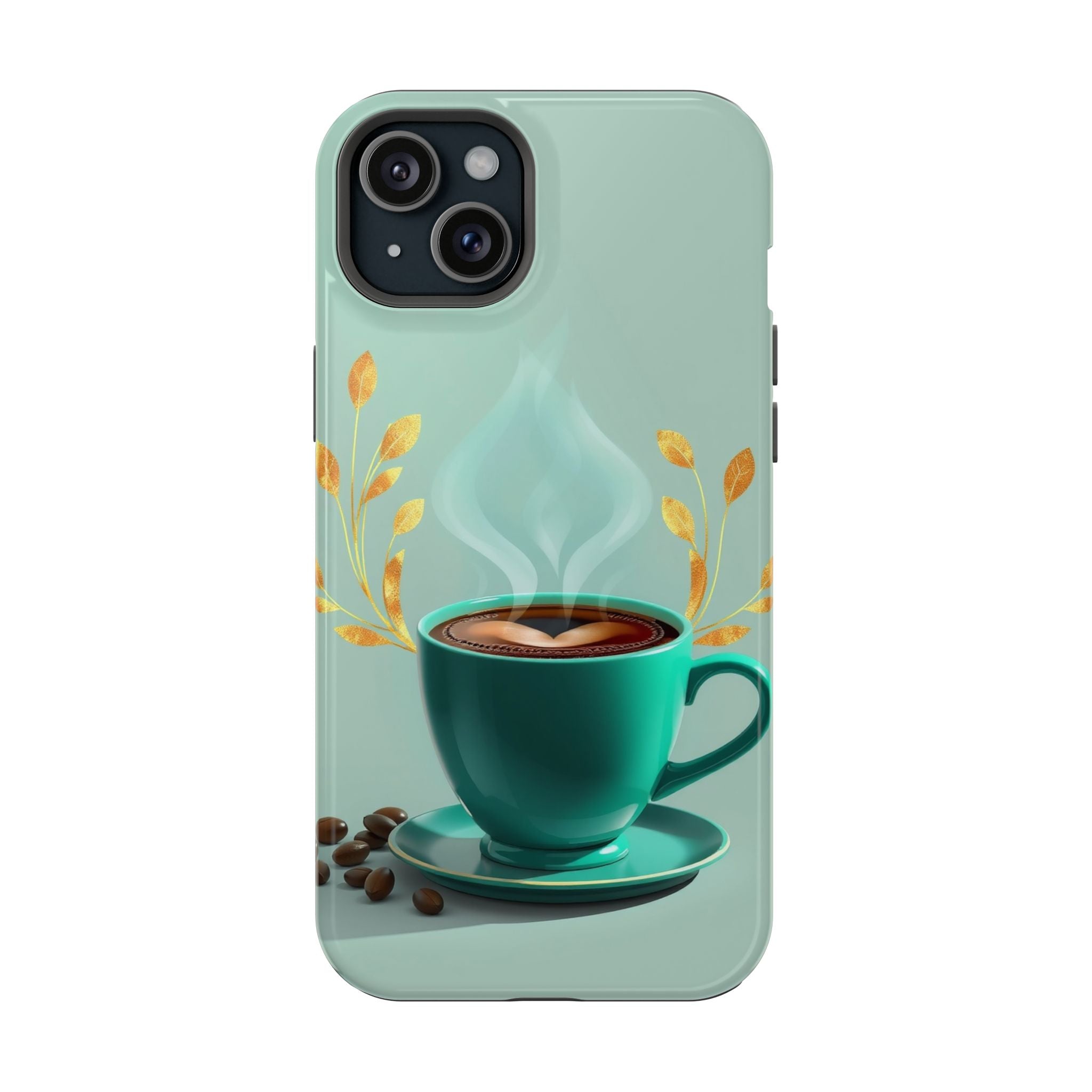 iPhone Radiant Emotional Support Coffee Design Soft Finish Everyday Case · iPhon