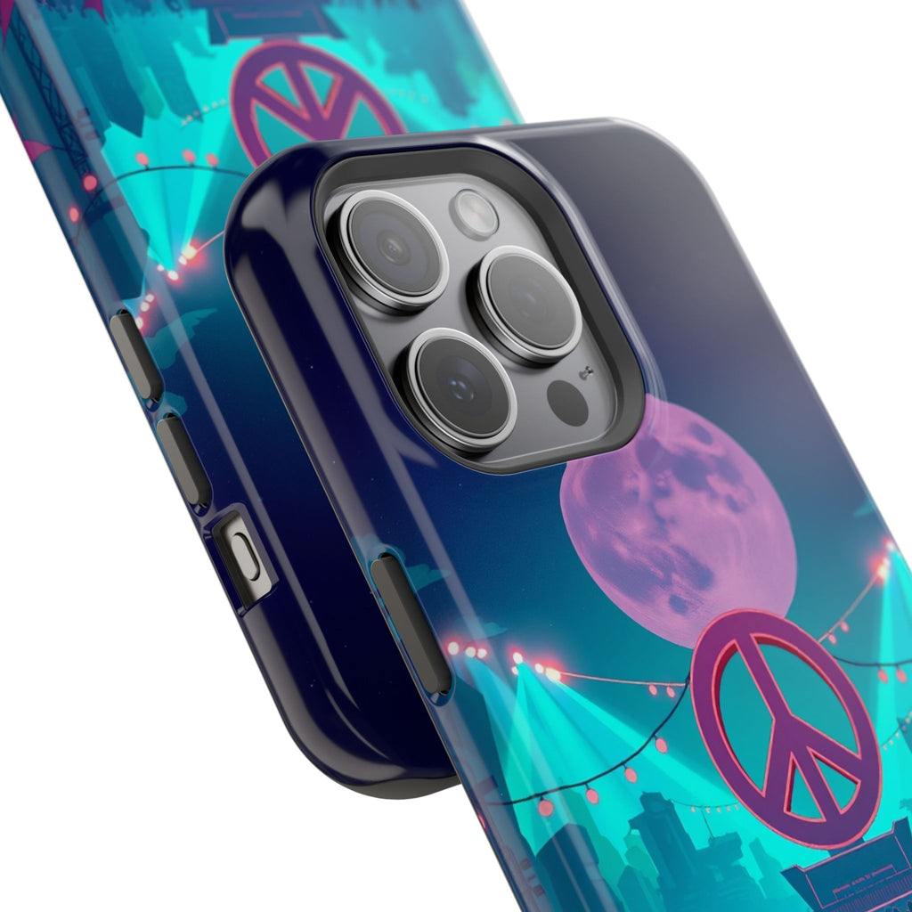 iPhone Woodstock Peace Mystic Art Bold Modern Everyday Snap Case · iPhone Case