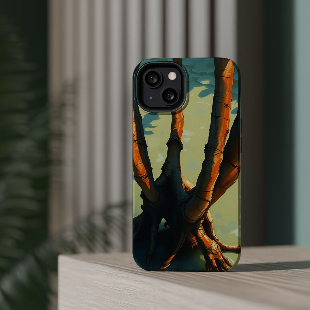 iPhone Mangrove Roots Mystic Art Bold Modern Everyday Snap Case · iPhone Case