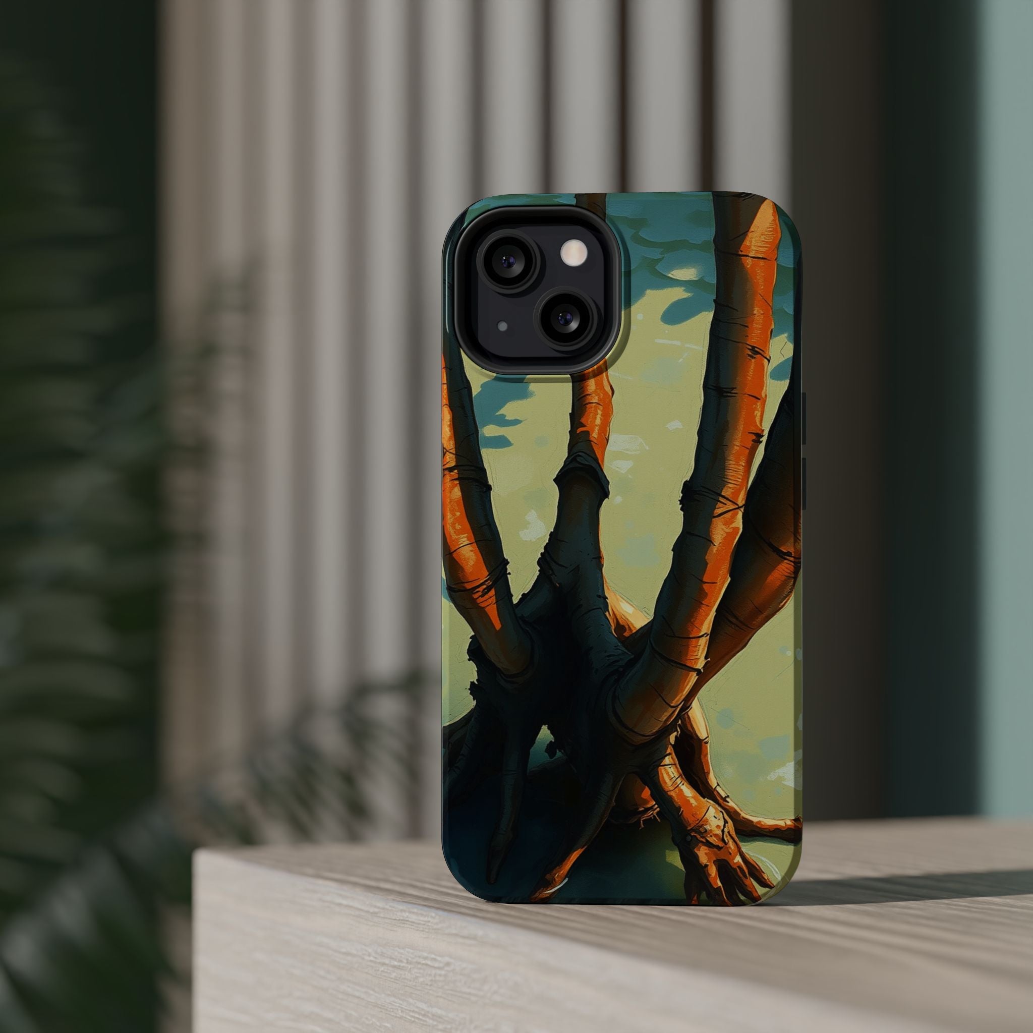 iPhone Mangrove Roots Mystic Art Bold Modern Everyday Snap Case · iPhone Case