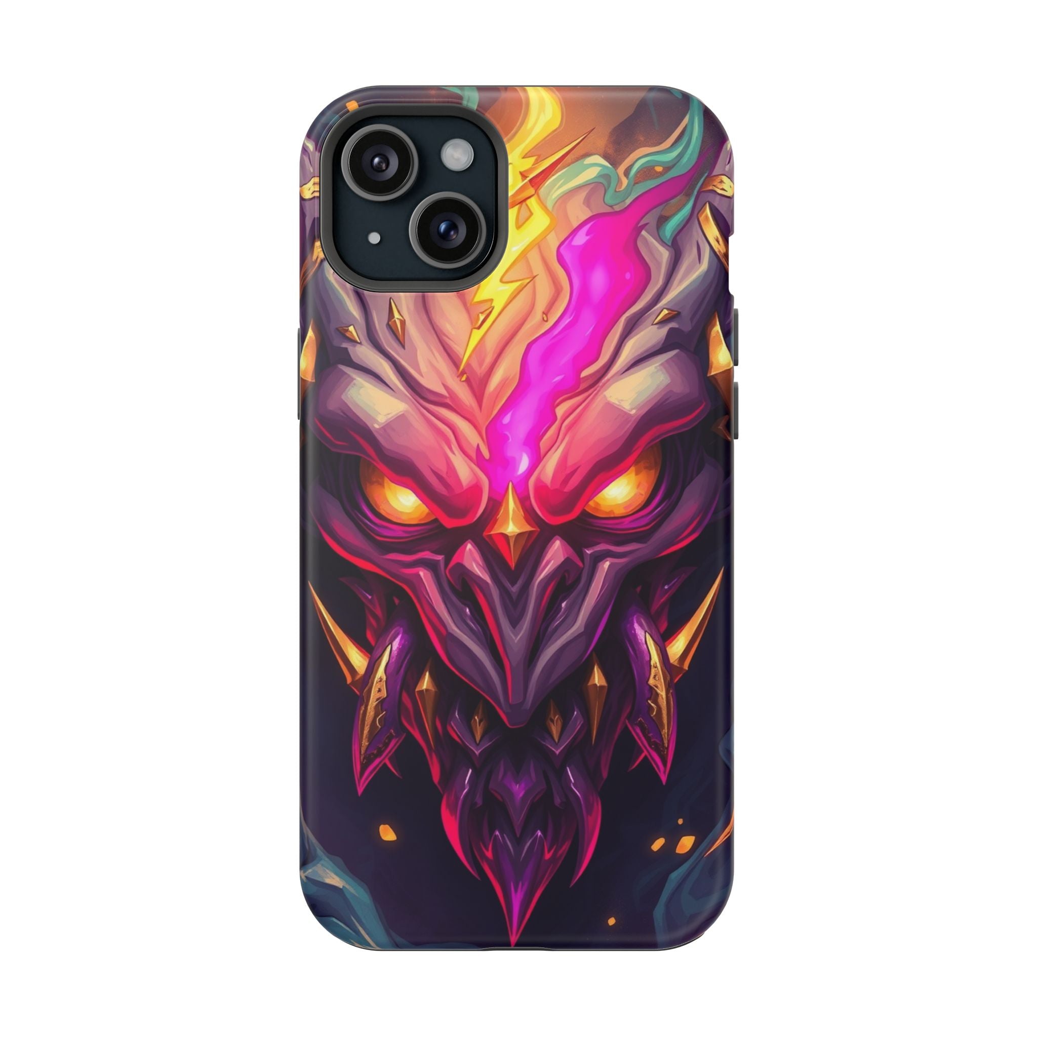 iPhone Chaos Goblin Energy Gold Foil Luxury Slim Everyday Designer Case · iPhone