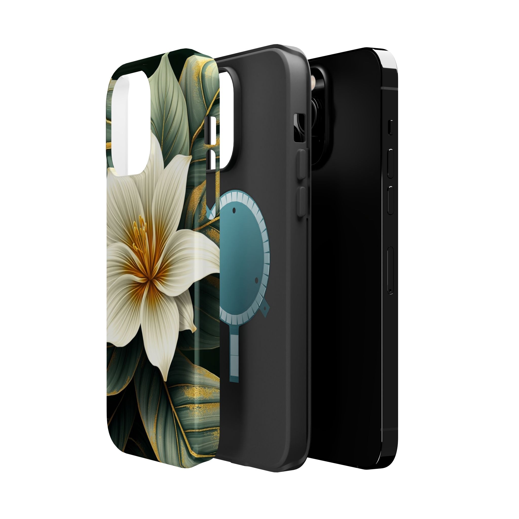 iPhone Radiant Tropical Bloom Design Slim Everyday Designer Case · iPhone Case